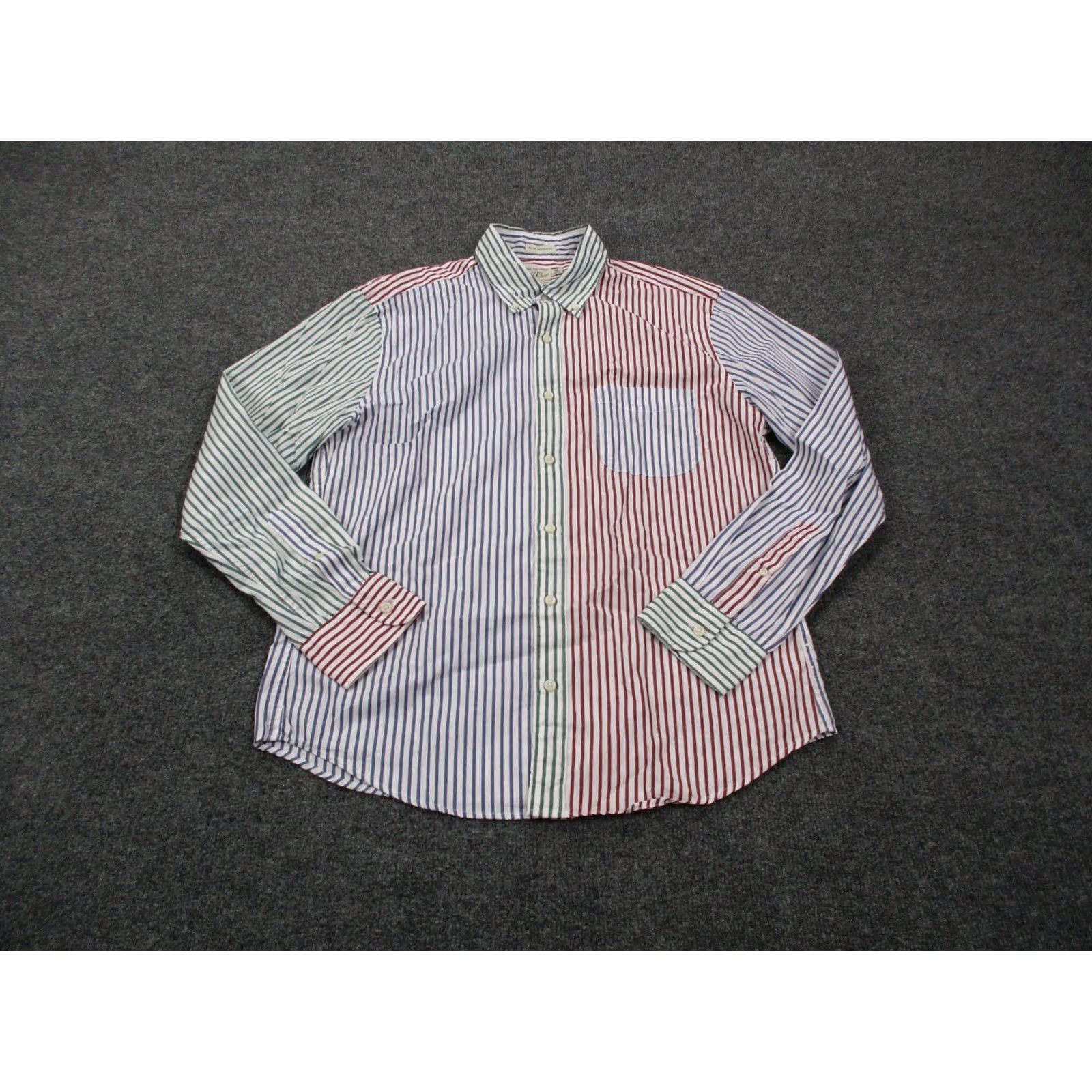 J.Crew J.CREW Shirt Mens M Colorblock Striped Business Slim fit Untucked Classic Casual Size US M / EU 48-50 / 2 - 2 Thumbnail