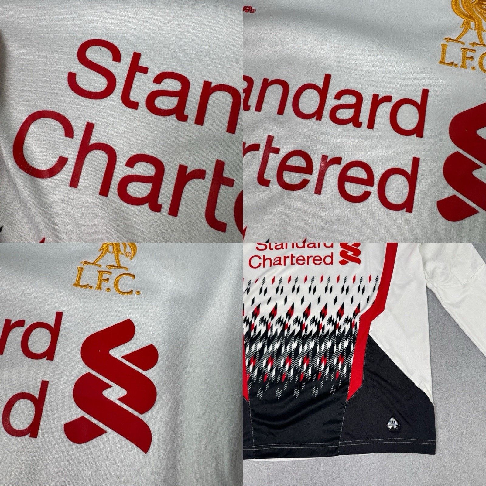 Warrior LIVERPOOL #8 GERRARD Warrior 2013-2014 AWAY JERSEY Size M Size US M / EU 48-50 / 2 - 21 Thumbnail