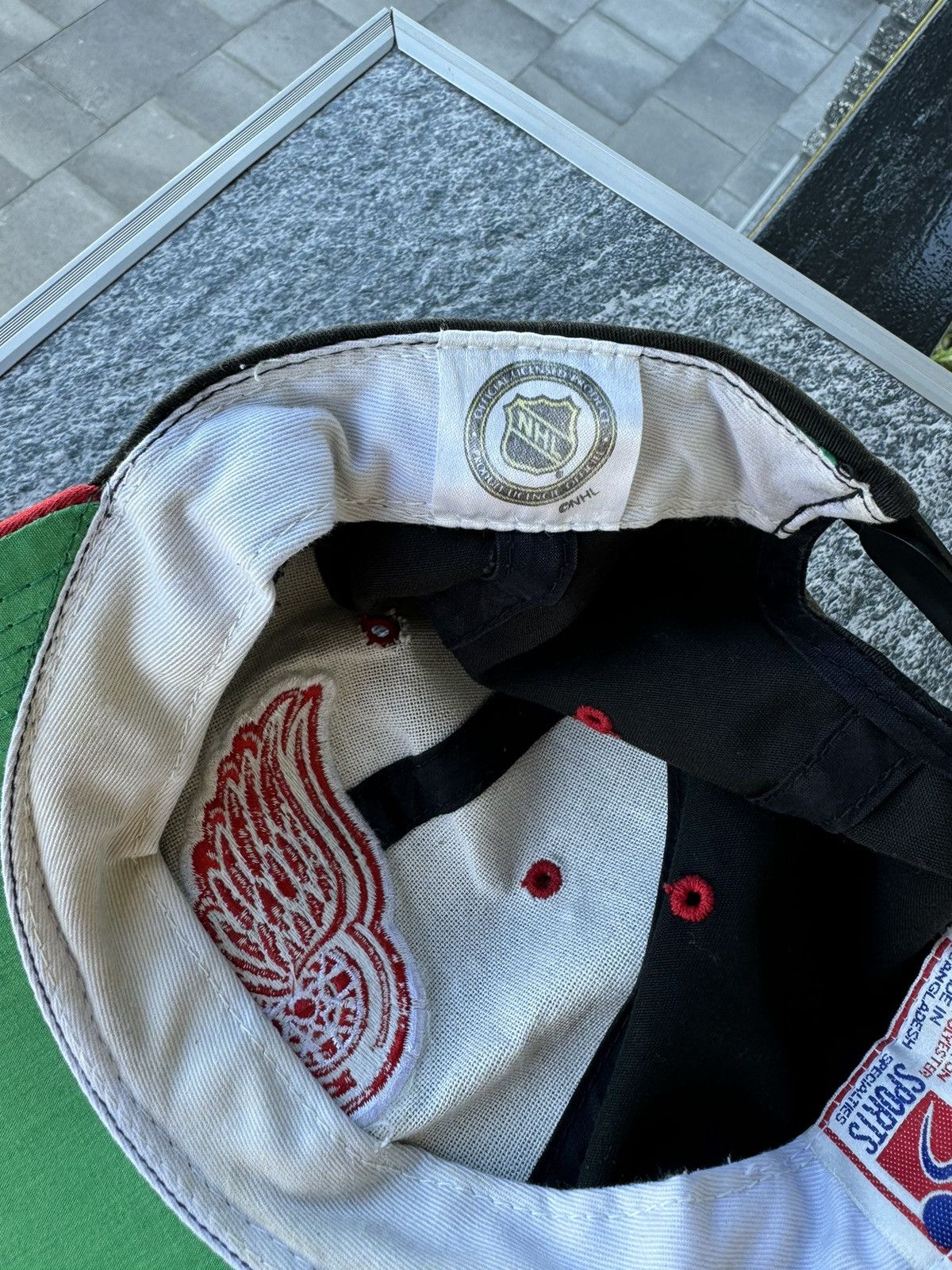 NHL Vintage 90s Detroit Red Wings Sports Specialties Cap Size ONE SIZE - 11 Thumbnail