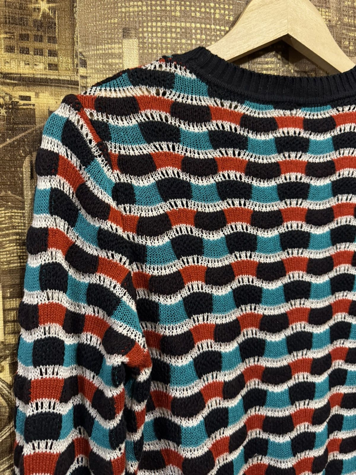 Missoni M Missoni Striped Multi Color Sweater Size M / US 6-8 / IT 42-44 - 9 Thumbnail