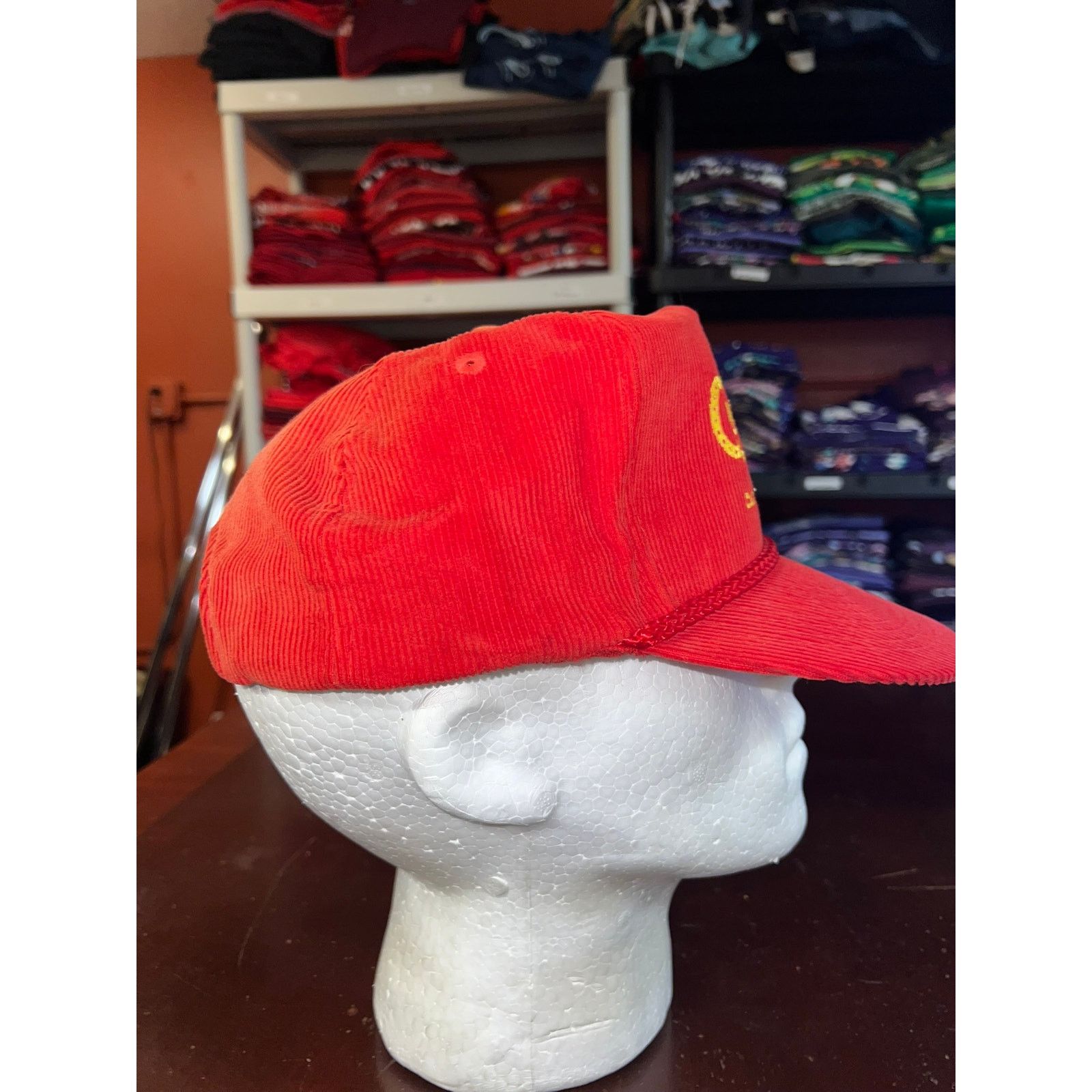 Vintage Vintage Carson City Hat Nevada Carson Nugget Corduroy Cap OS Size ONE SIZE - 7 Thumbnail