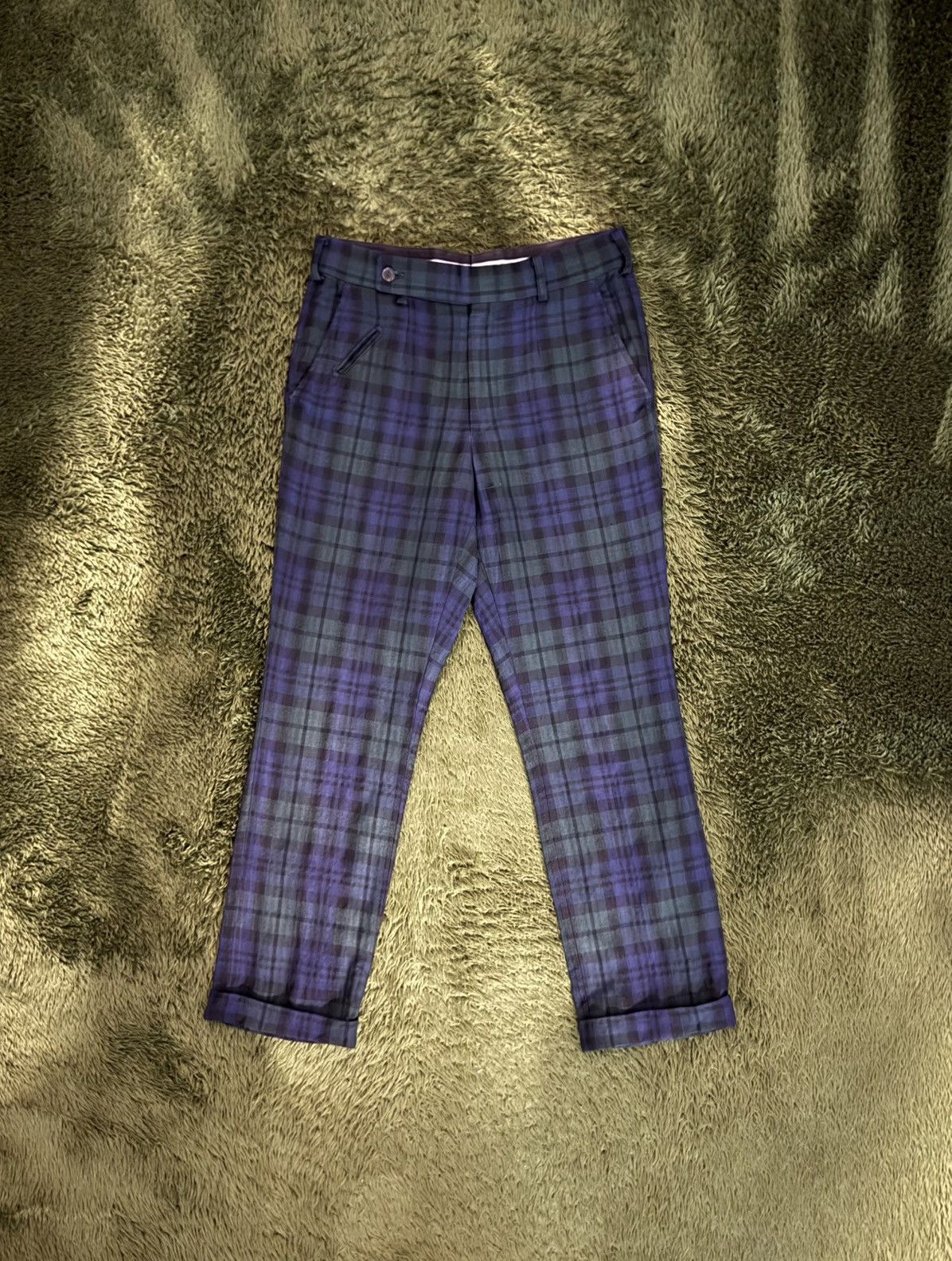 Markaware [1] MARKAWARE Made in Japan Blackwatch Check Trousers Size US 34 / EU 50 - 1 Thumbnail