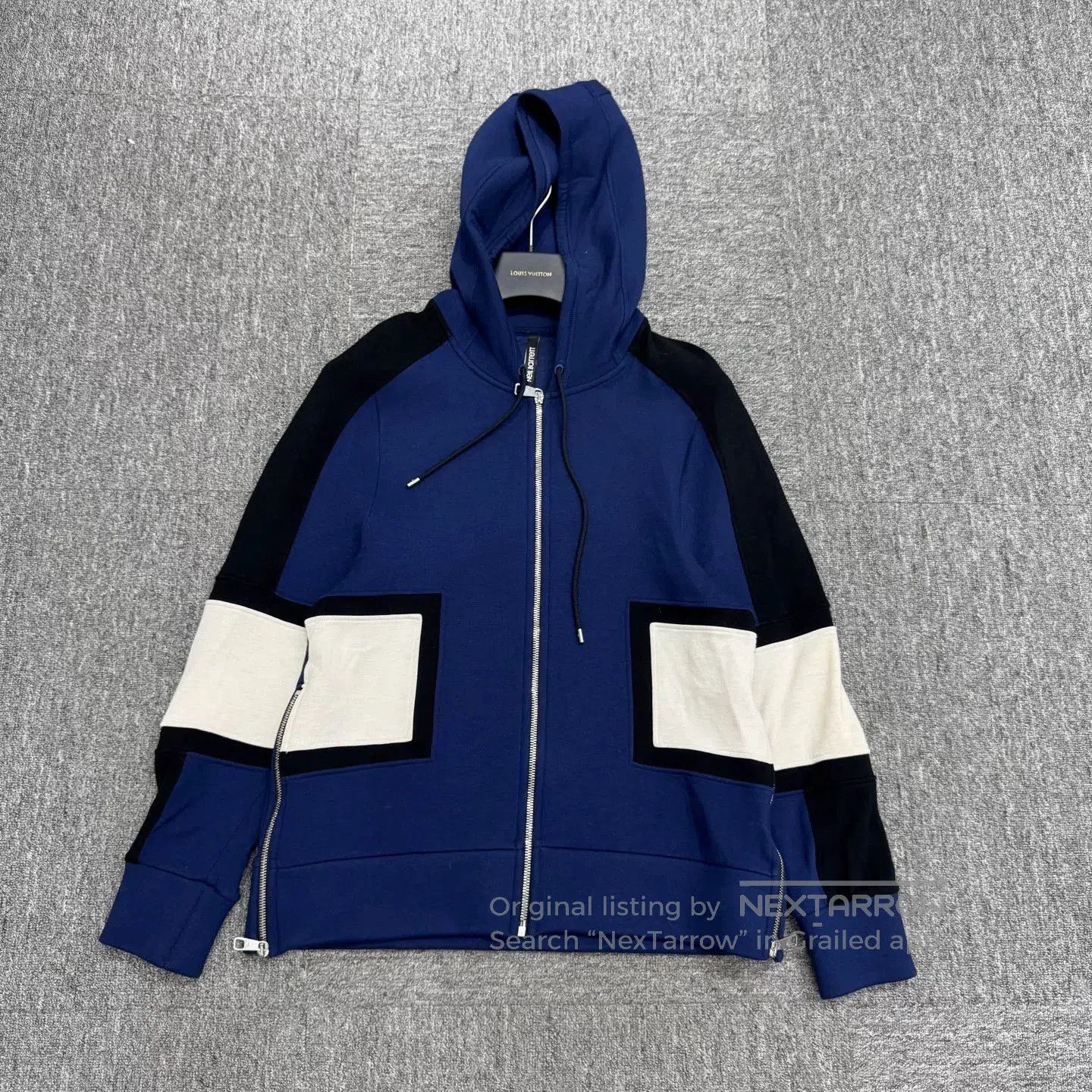 Neil Barrett Neil Barrett Color-Block Space Cotton Hoodie. Size US S / EU 44-46 / 1 - 1 Thumbnail