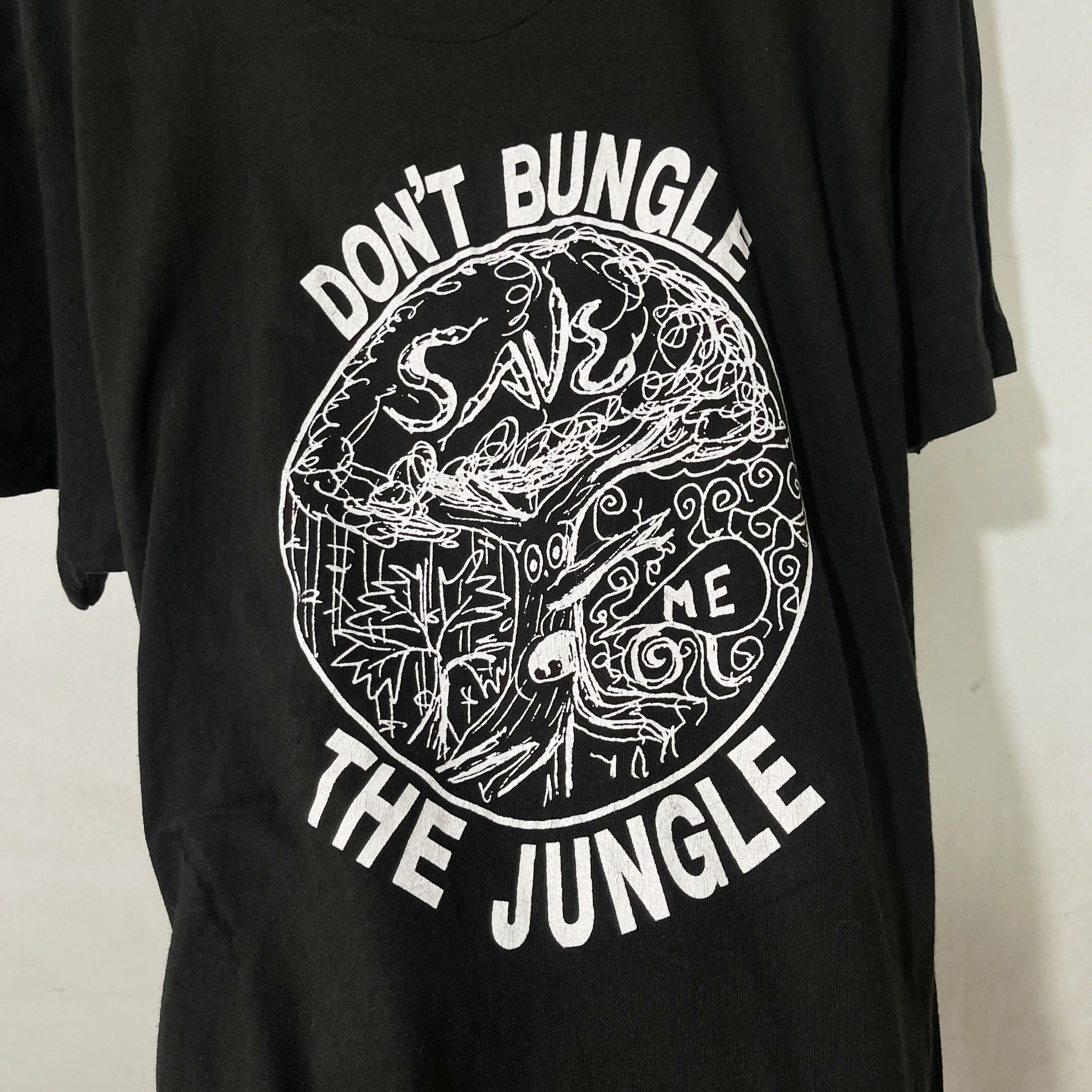 Vintage Vintage 90s Don’t Bungle The Jungle T-Shirt Size US M / EU 48-50 / 2 - 2 Thumbnail