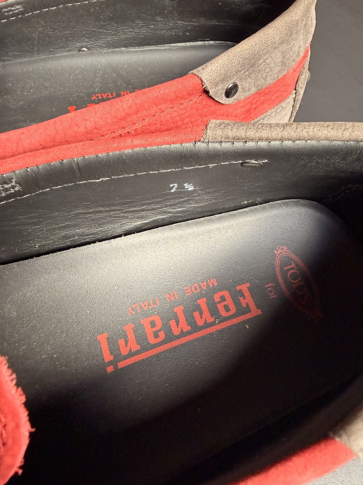 Tod's Tod's Men's Red Loafers -Ferrari Size US 8.5 / EU 41-42 - 7 Thumbnail