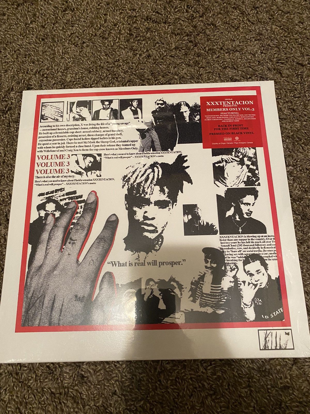 新品未開封 XXXTENTACION Members Only Vol.3 Amazon.com: XXXTENTACION PRESENTS: MEMBERS ONLY VOL. 3: CDs