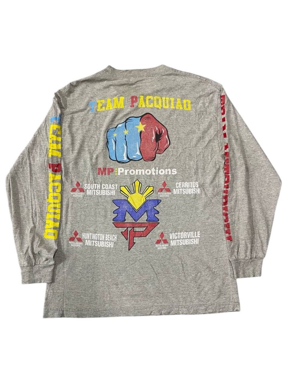 Japanese Brand TEAM PACQUIAO VINTAGE Size US M / EU 48-50 / 2 - 2 Thumbnail