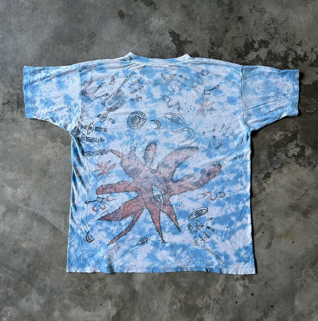Band Tees Rare Vintage AOP " The Cure " Wish Tour 1992 Size US XL / EU 56 / 4 - 4 Thumbnail