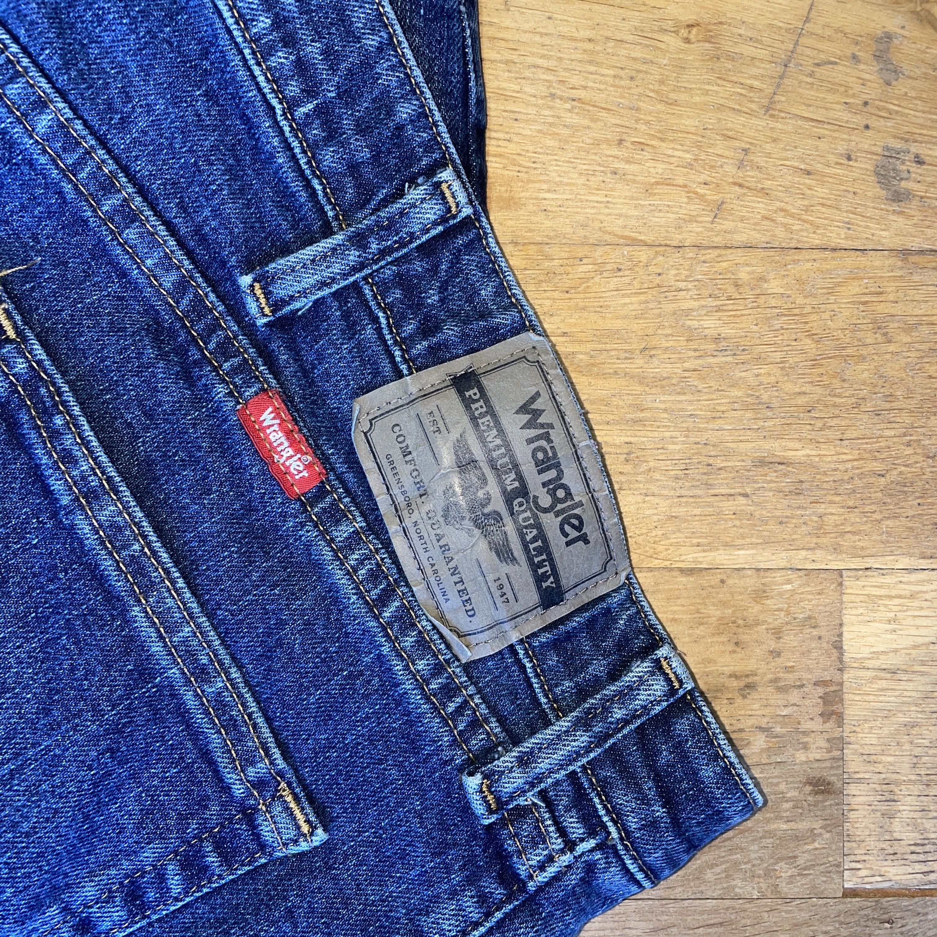 Jean × Wrangler Wrangler Men's Fashionable Jeans Regular Fit W 42 L 30 Size US 42 / EU 58 - 2 Thumbnail