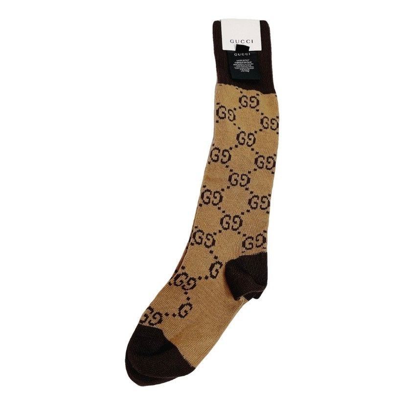 Gucci GG logo socks small Size ONE SIZE - 7 Thumbnail