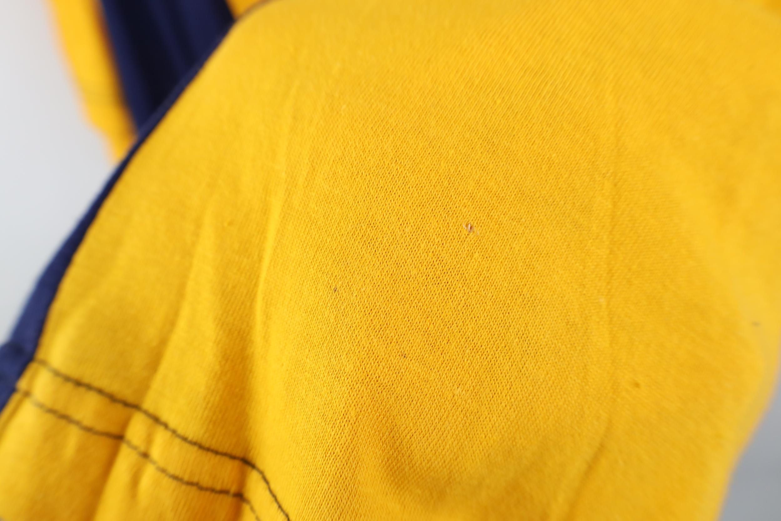 Vintage Deadstock Vintage 90s Block Short Sleeve Hooded T-Shirt Size US XL / EU 56 / 4 - 8 Thumbnail