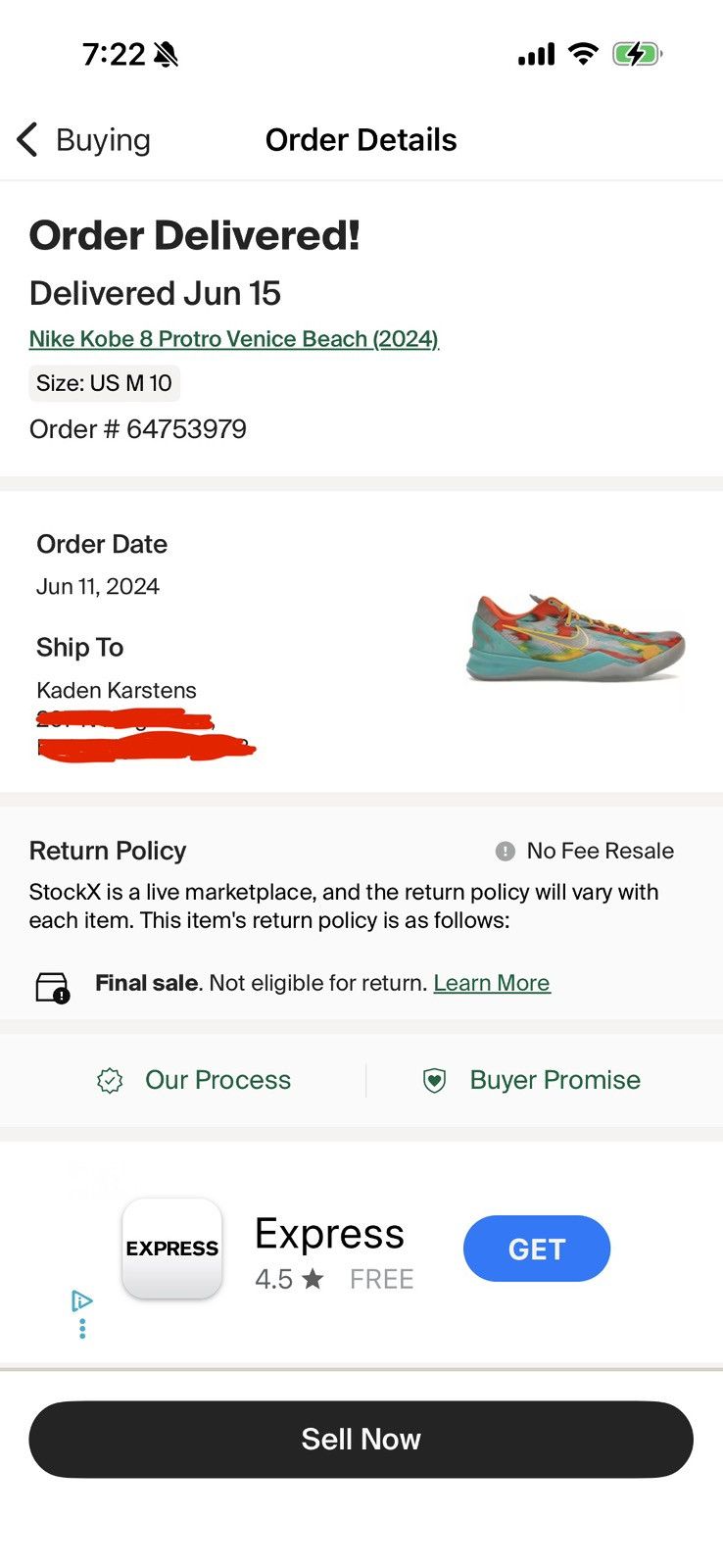 Nike Nike Kobe 8 Protro Venice Beach (2024) Size US 10 / EU 43 - 8 Thumbnail