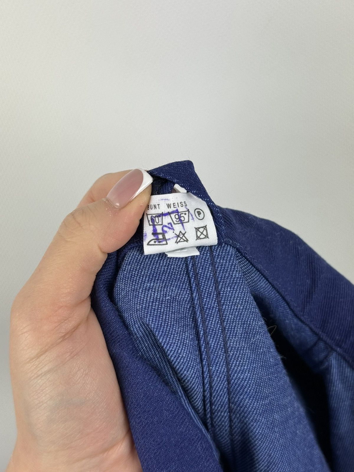 Le Laboureur Vintage French / German Sanforize Work Jacket Chore Coat Size US M / EU 48-50 / 2 - 20 Thumbnail