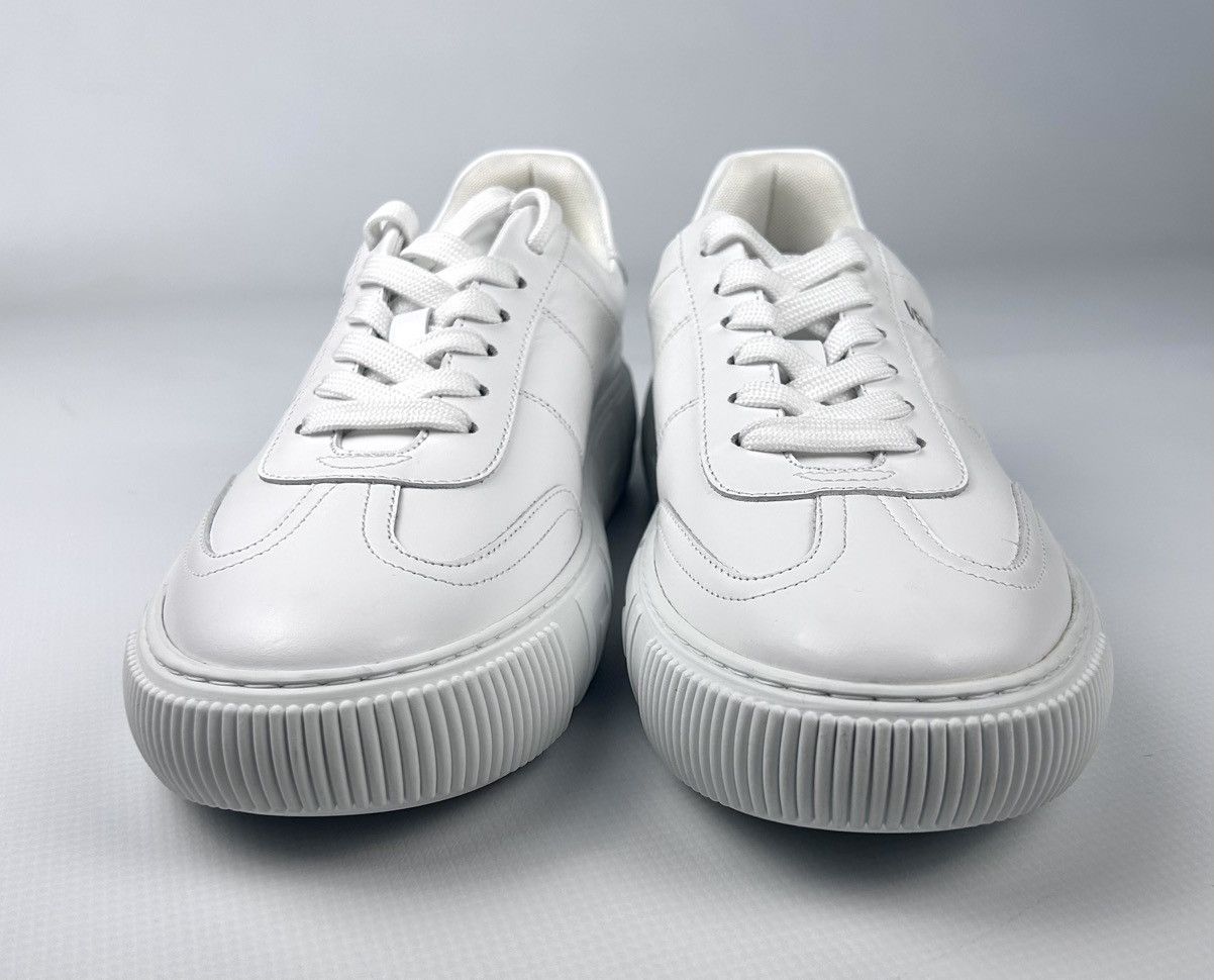 Versace Versace Greca White Leather Sneakers Men US 10 EU 43 Size US 10 / EU 43 - 6 Thumbnail