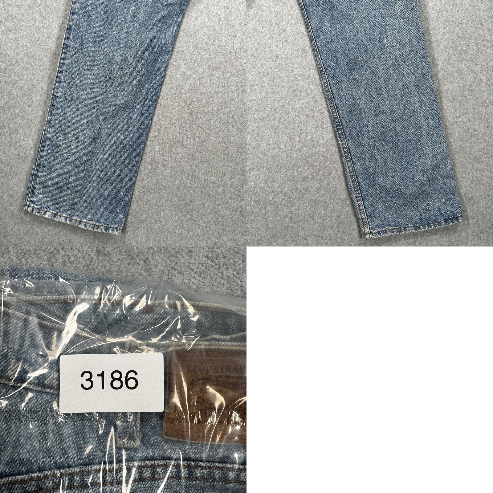 Levi's VINTAGE Levi's 505 Jeans Mens 34x30 Blue Denim Straight Leg Made USA Brown Tab 80s 90s Mens Jeans Size US 34 / EU 50 - 10 Thumbnail
