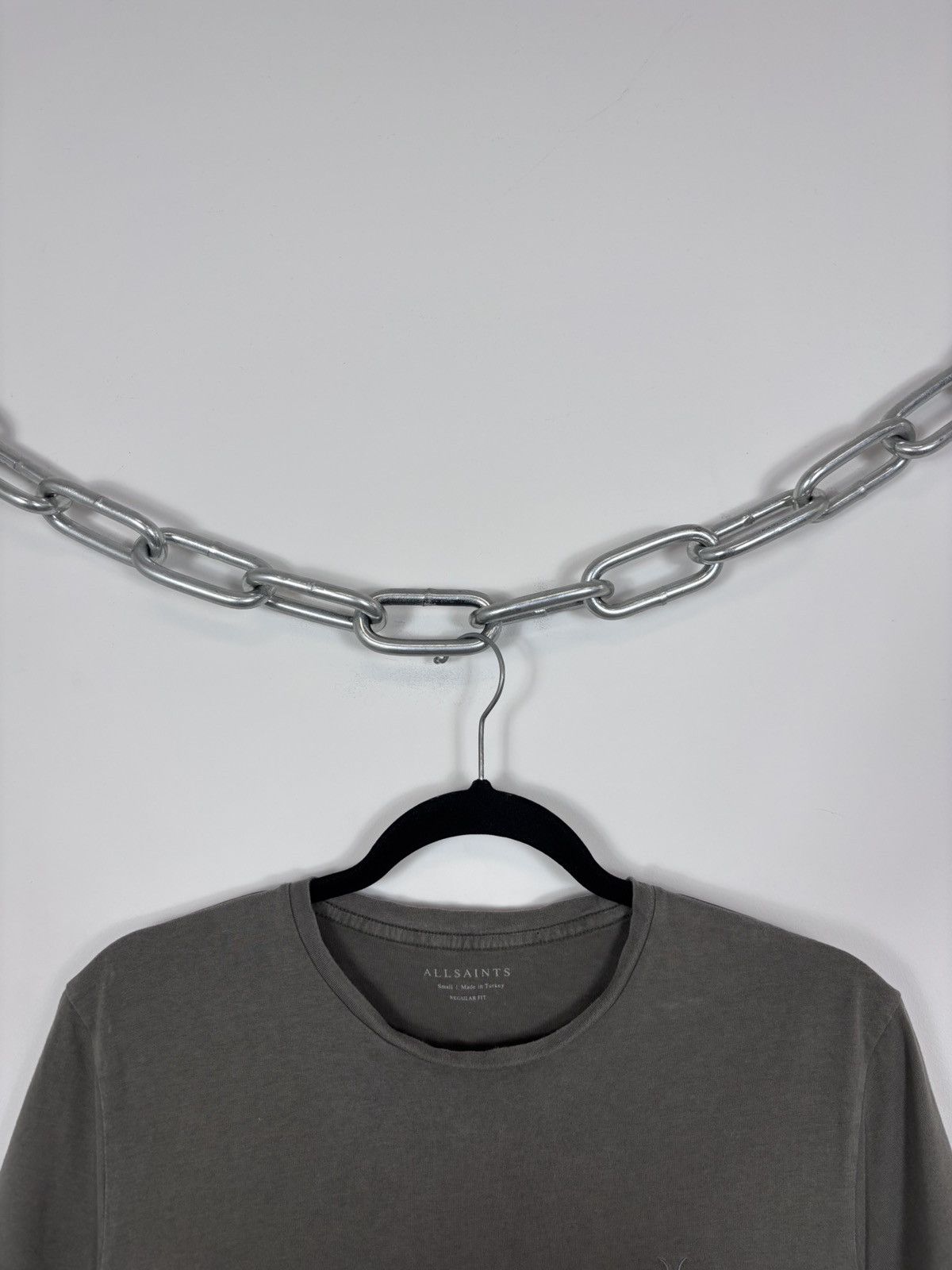 Allsaints AllSaints Brace Tonic Crew Men’s Olive Green T-Shirt Tee Size US S / EU 44-46 / 1 - 3 Thumbnail