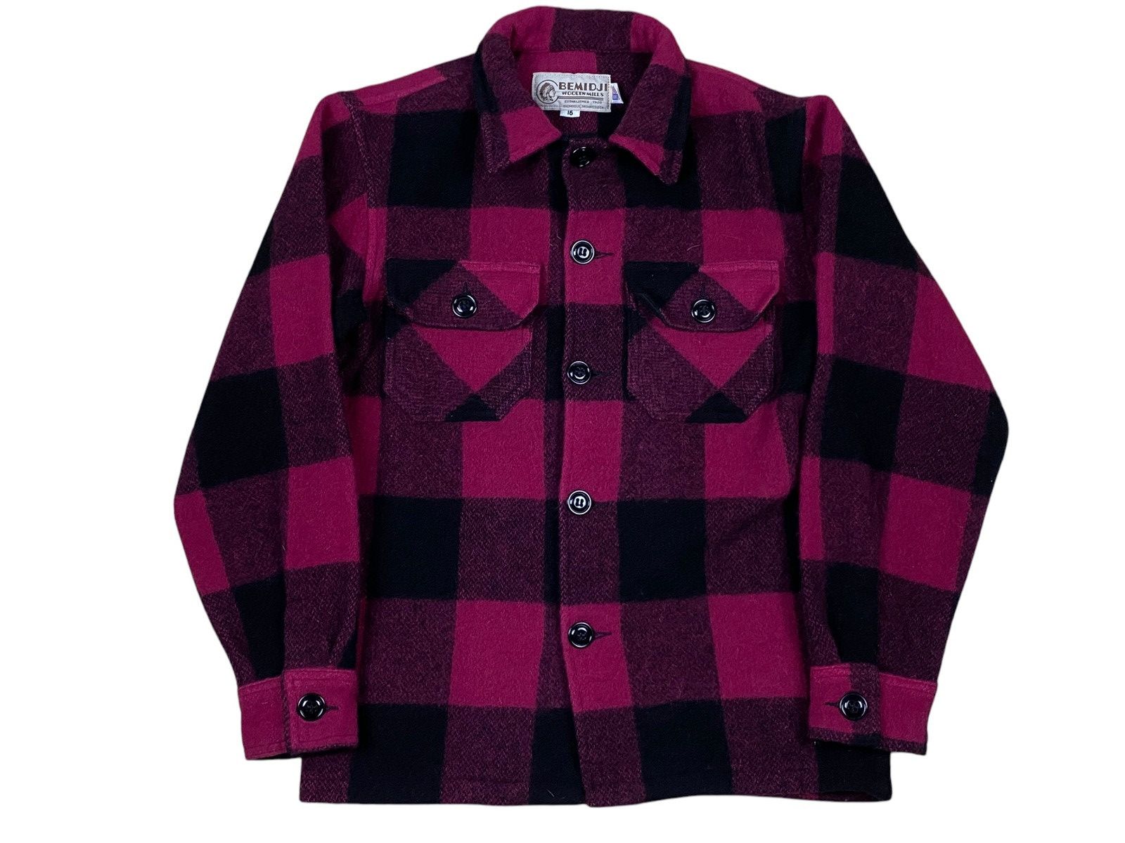Vintage × Woolrich Woolen Mills Vtg Bemidji Woolen Mills Wool Jacket Size US S / EU 44-46 / 1 - 3 Thumbnail