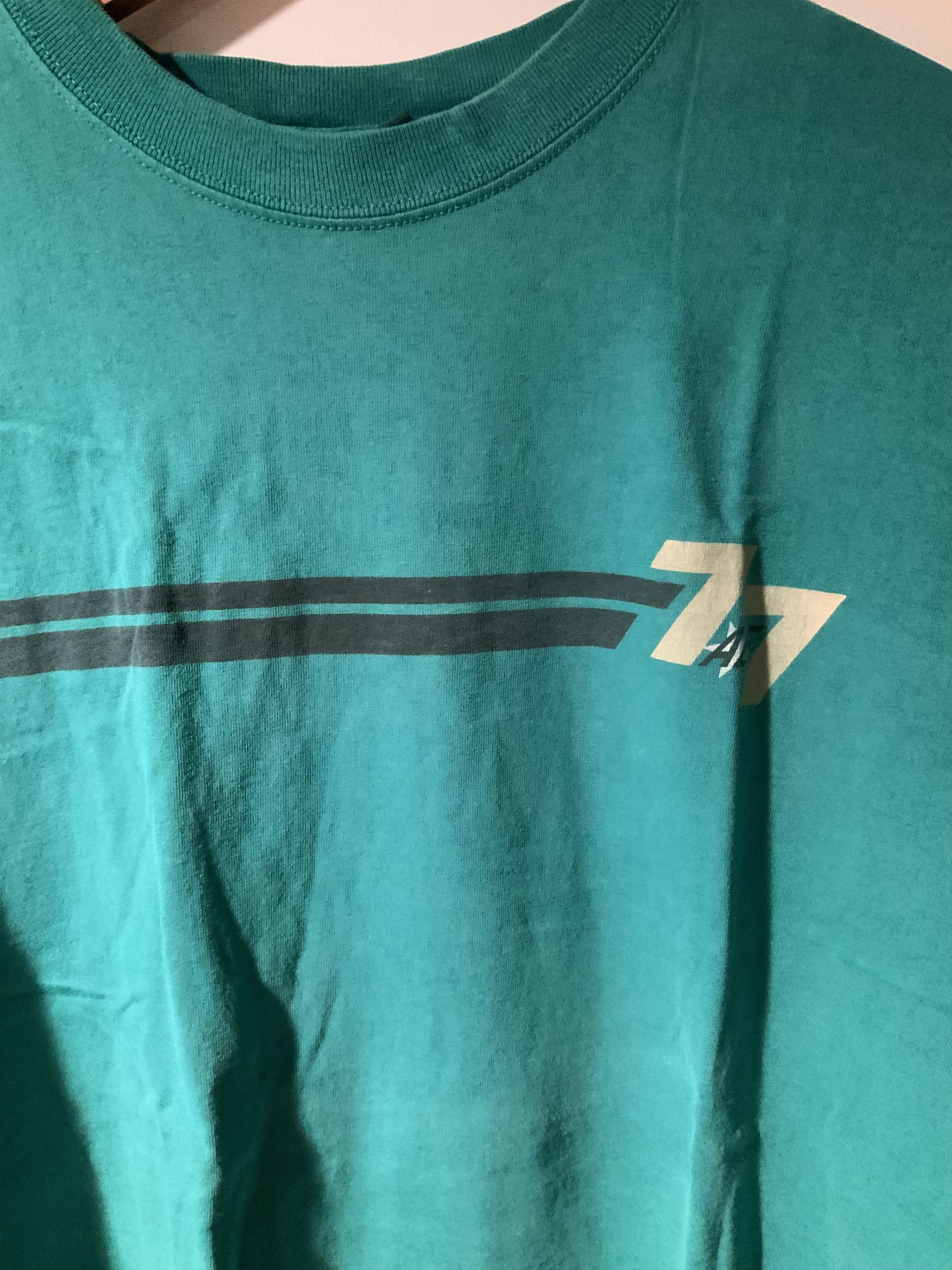 American Eagle Outfitters × Vintage Vintage 90s American Eagle Outfitters Spell Out T-shirt Size US L / EU 52-54 / 3 - 2 Thumbnail