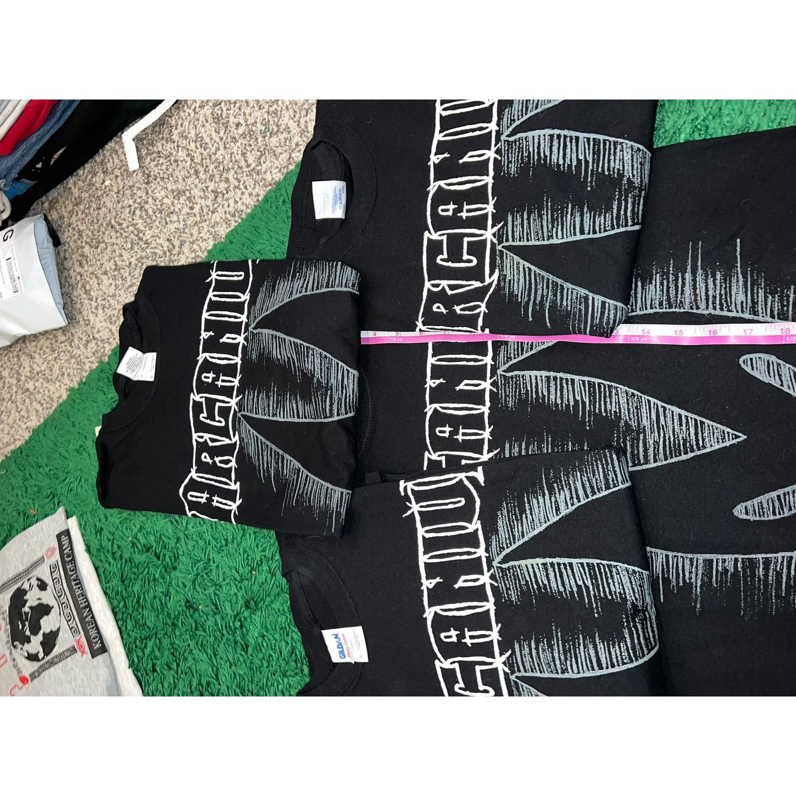 Gildan 2009 Arcanium US Tour Concert Black Shirt Tee 2000s M Medium Size US M / EU 48-50 / 2 - 9 Thumbnail