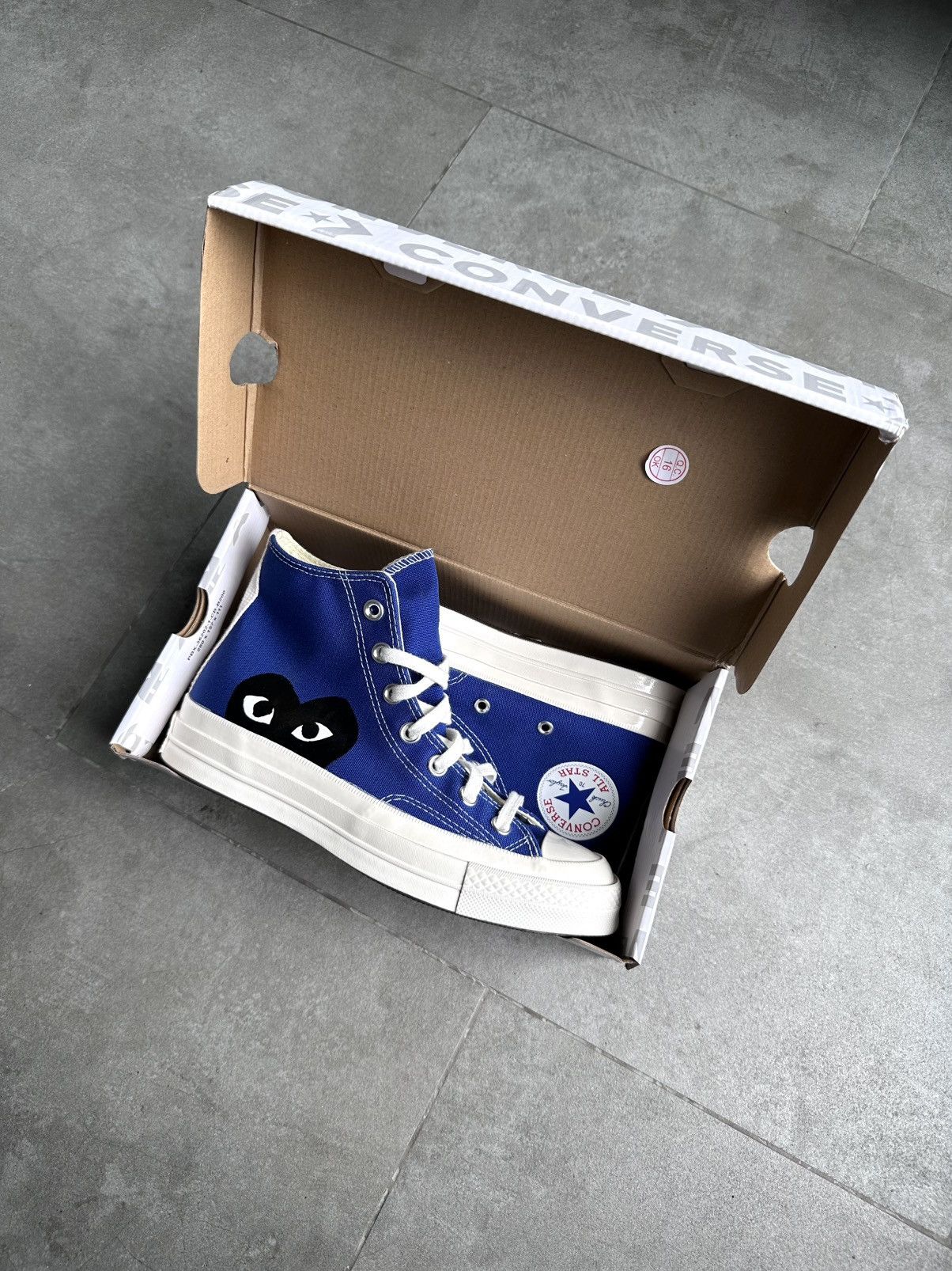 Comme des Garcons PLAY × Converse CDG PLAY x CONVERSE HI CHUCK TAILOR 70 Size US 7 / IT 37 - 4 Thumbnail