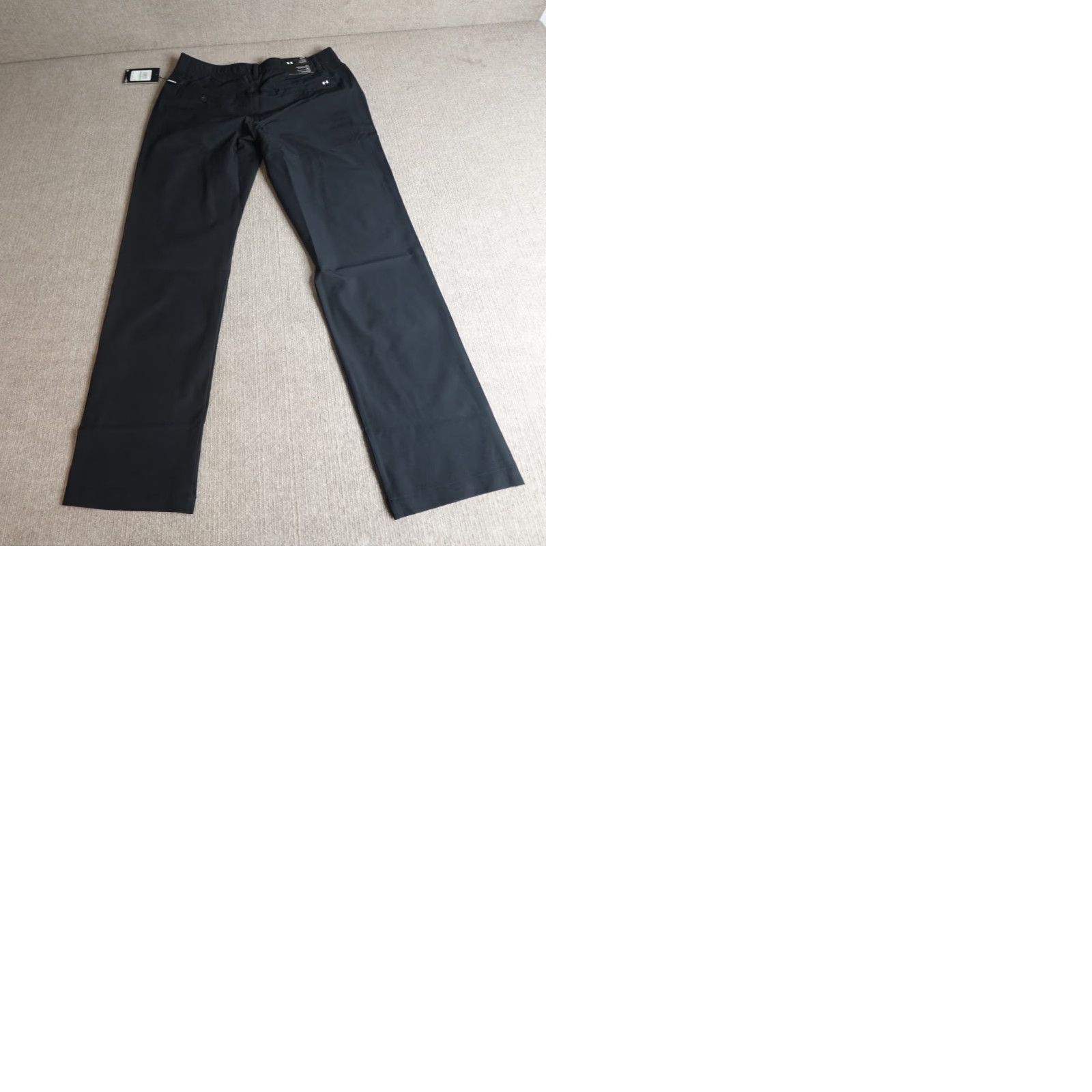 Under Armour Under Armour Pants 32 x 31 Black Solid Performance Golf Straight NEW Size US 32 / EU 48 - 9 Thumbnail