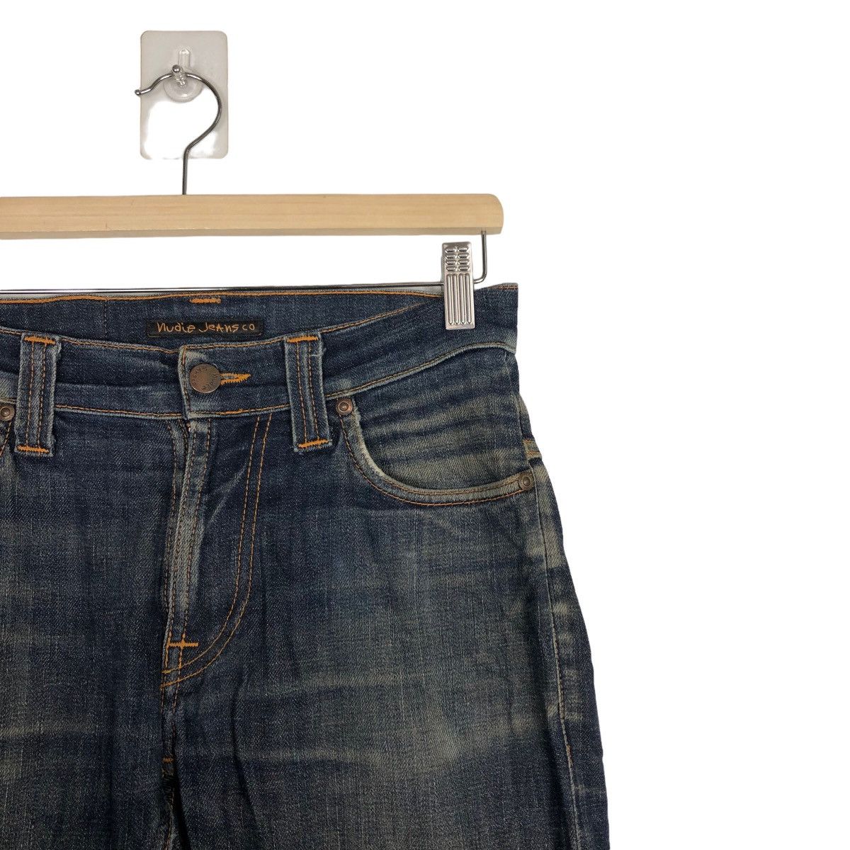 Nudie Jeans 🔥RARE PUNK STYLE DISTRESSED DENIM JEANS NUDIE JEANS Size US 26 / EU 42 - 5 Thumbnail