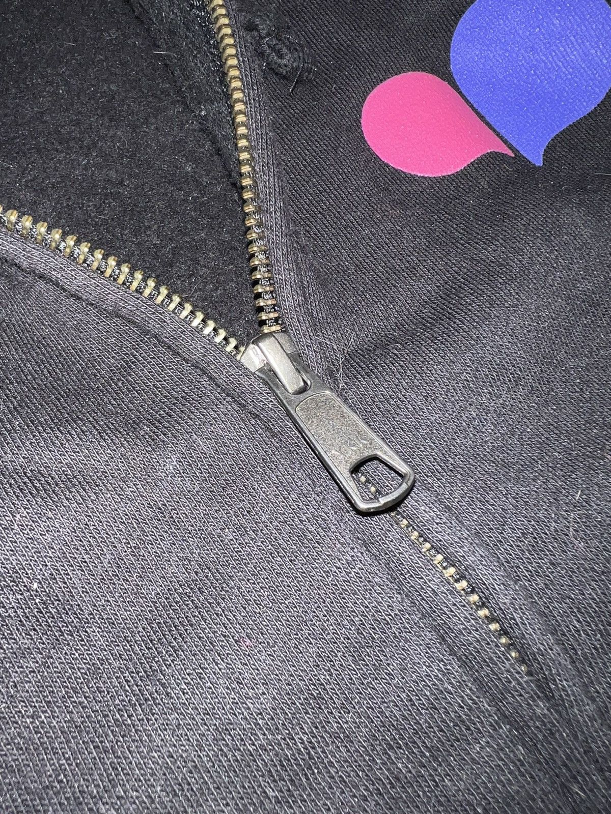 Russell Athletic × Vintage Vintage Russell Athletic Zip Up Hoodie Black Lowe Size US S / EU 44-46 / 1 - 8 Thumbnail