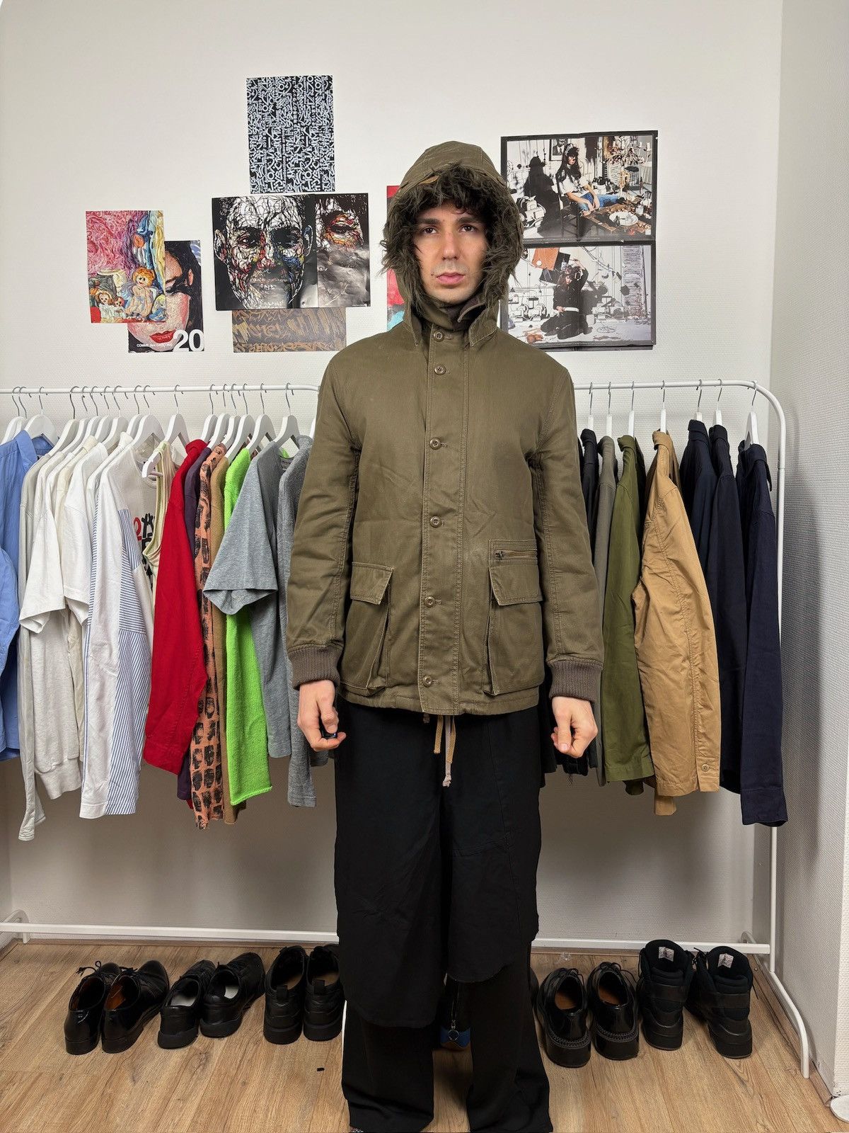 Japanese Brand Japanese Archive PPFM Winter Parka Jacket Size US L / EU 52-54 / 3 - 2 Thumbnail