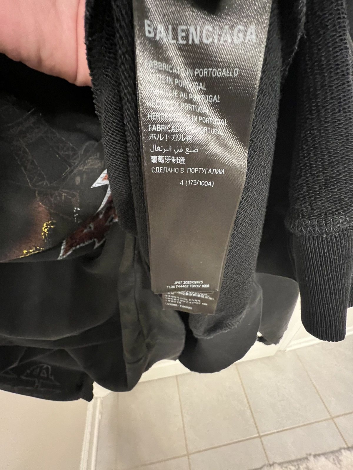 Balenciaga Balenciaga Paris Moon Hoodie $1450 Size US XL / EU 56 / 4 - 6 Thumbnail