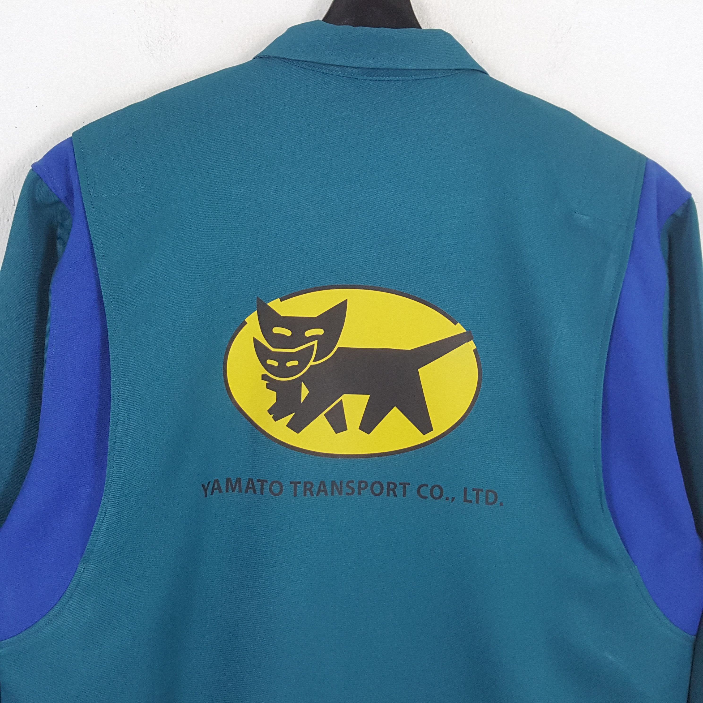Japanese Brand × Vintage YAMATO TRANSPORT Japanese Workwear Custom Art Jacket Size US L / EU 52-54 / 3 - 2 Thumbnail