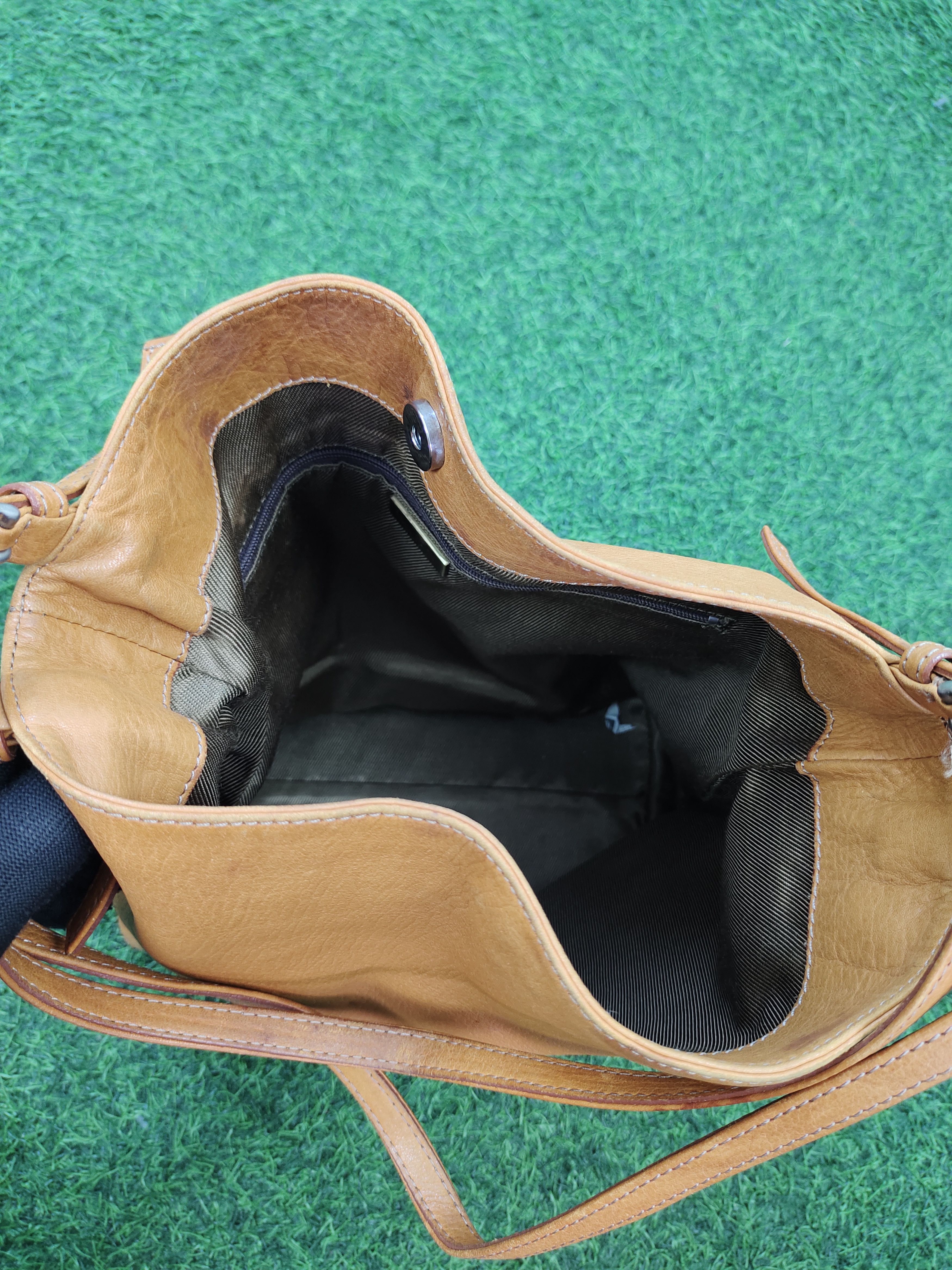 Hysteric Glamour Vintage Beau Dessin Japan Patina Leather Tote Bag Size ONE SIZE - 13 Thumbnail