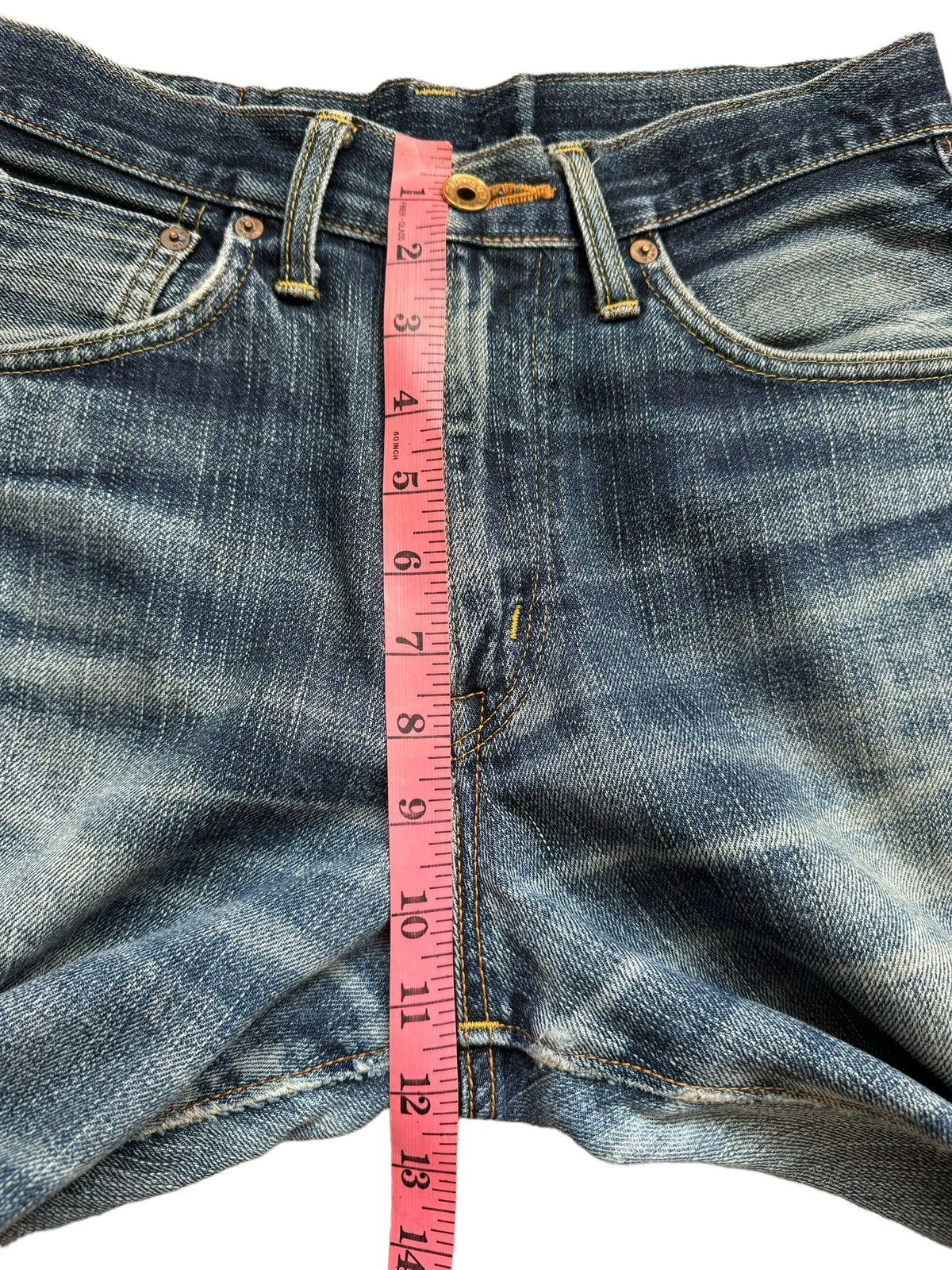 Edwin Vintage Edwin 505zx Distressed Selvedge Jeans Size US 28 / EU 44 - 22 Thumbnail