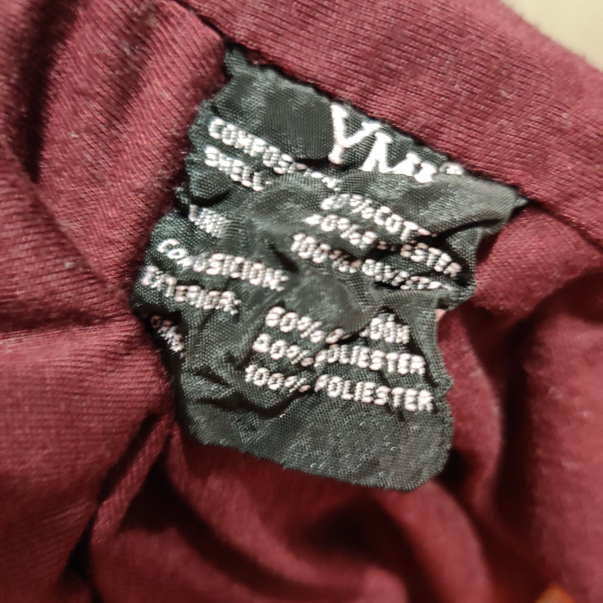 Other YMI S Burgundy Red Utility Hooded Vest Drawstring Street Sty Size S / US 4 / IT 40 - 9 Thumbnail