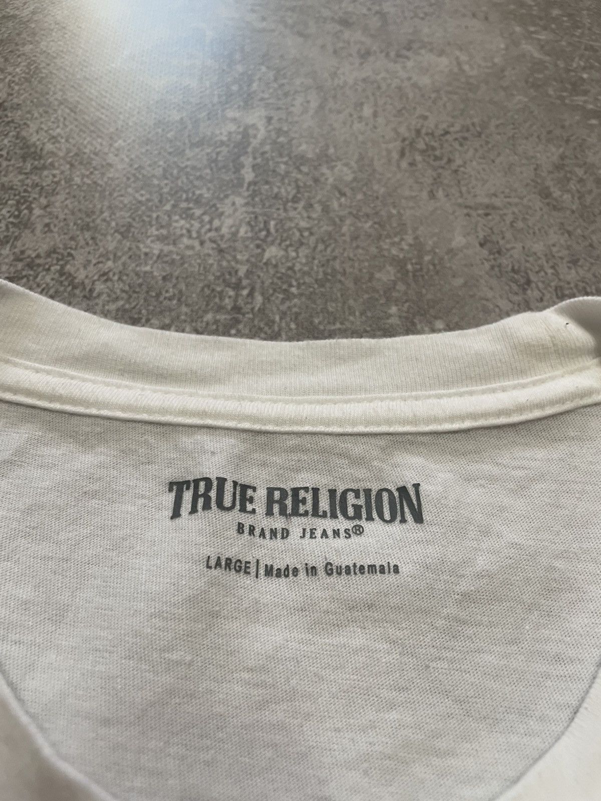 Rap Tees Vintage True Religion Big Logo Buddha Rap T-Shirt Size US L / EU 52-54 / 3 - 7 Thumbnail