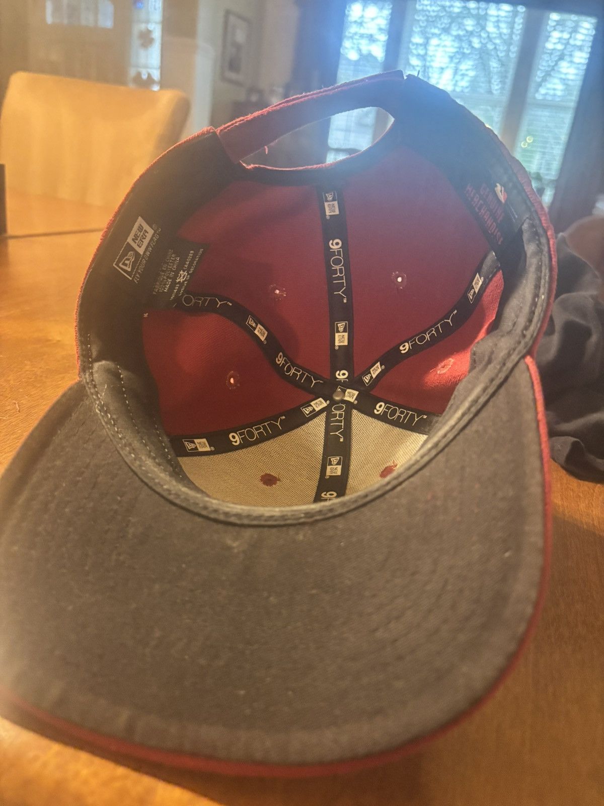 MLB New Era Arizona Diamondbacks 9FORTY Hat - Red/Black Size ONE SIZE - 3 Thumbnail