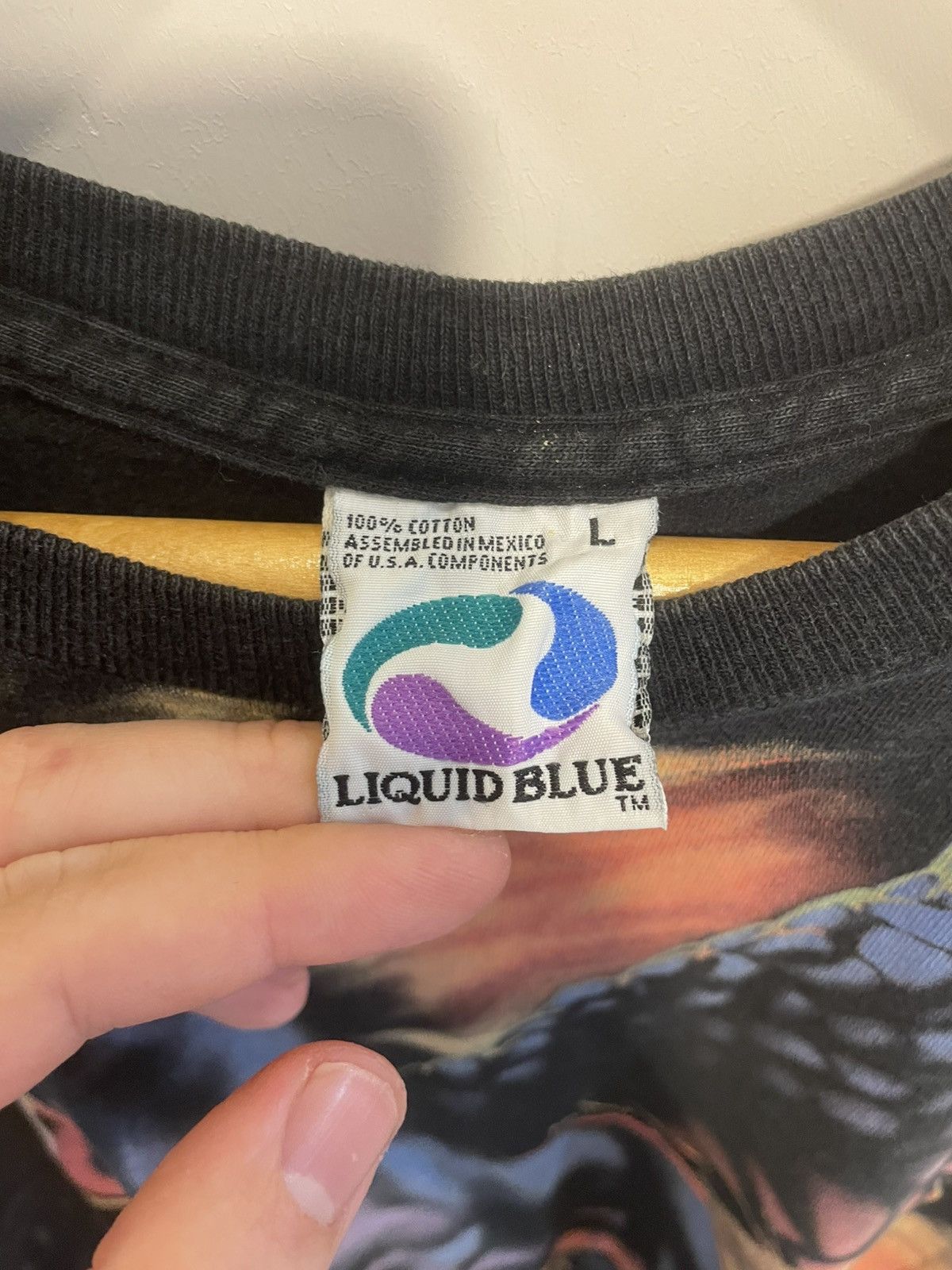 Liquid Blue Rare Vintage Liquid Blue Pegasus Tee 90s Size US L / EU 52-54 / 3 - 5 Thumbnail