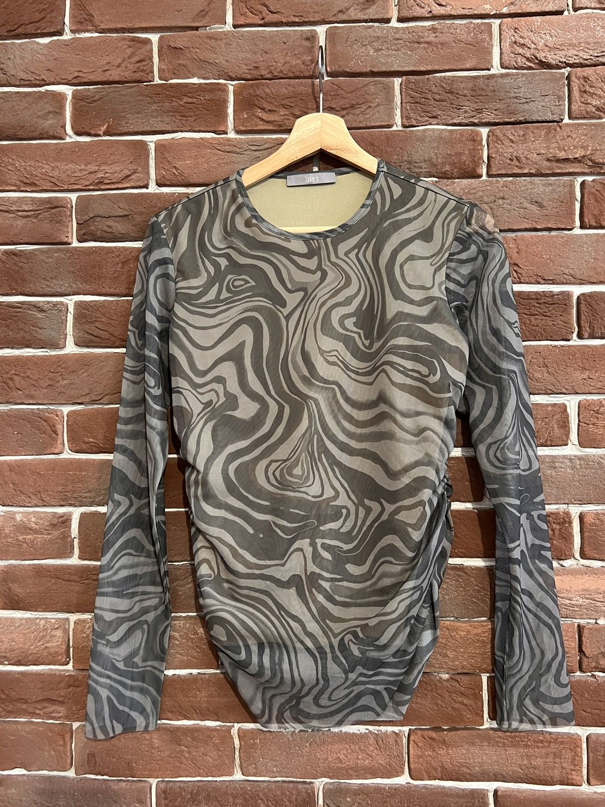 Jean Paul Gaultier Rare Vintage Psychodelic Y2K Mesh top like jean paul gaultie Size M / US 6-8 / IT 42-44 - 1 Thumbnail