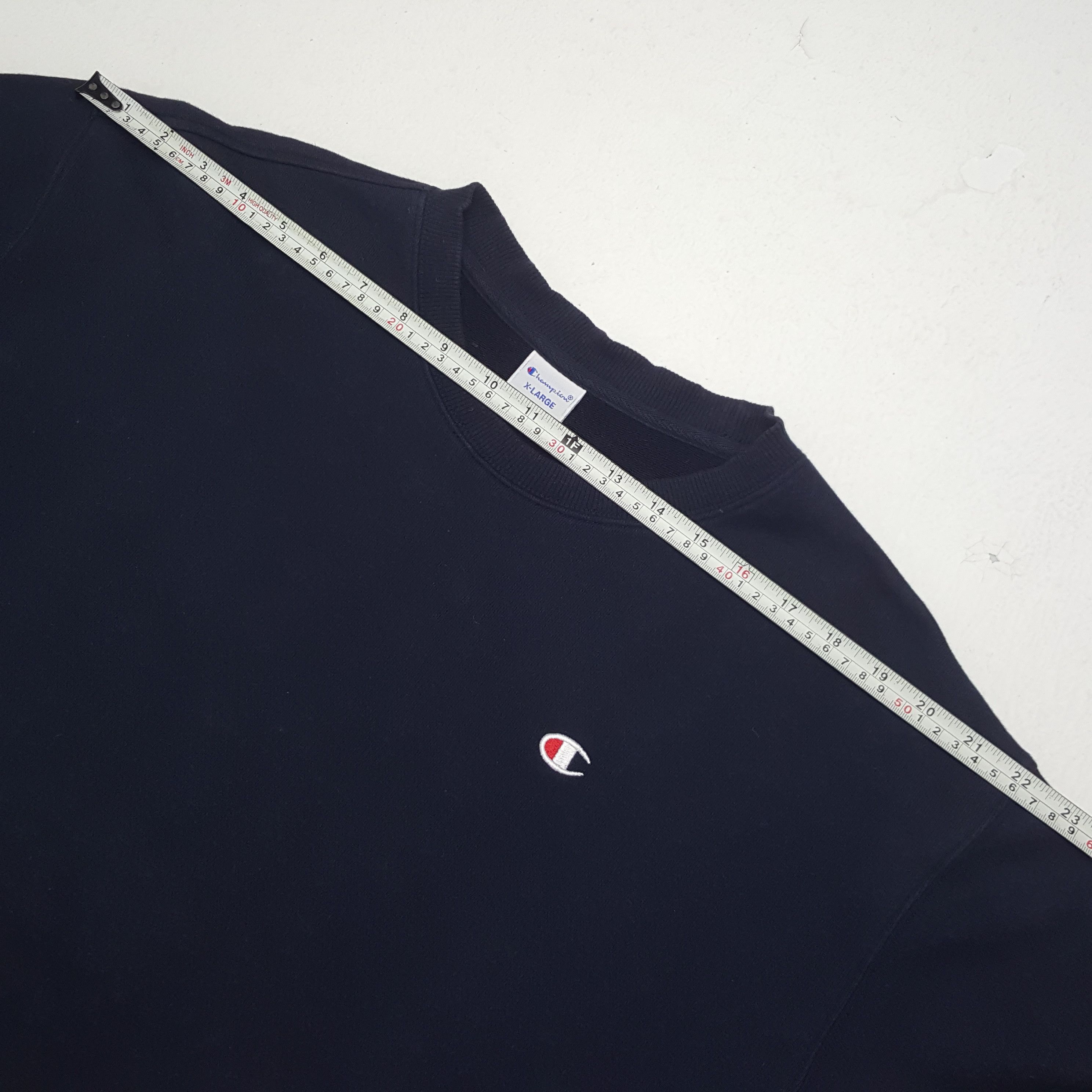 Champion × Vintage Vintage Champion Logo Patch Sweatshirt Size US L / EU 52-54 / 3 - 6 Thumbnail