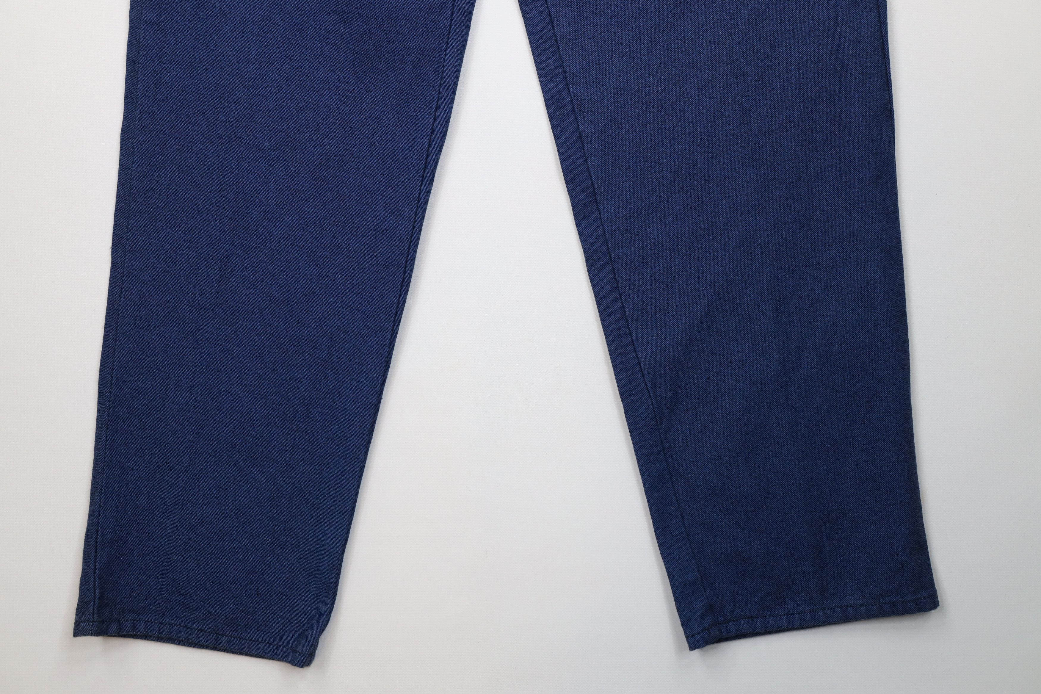 Fila Deadstock Vintage 90s Fila Wide Leg Skateboard Jeans Blue Size US 40 / EU 56 - 4 Thumbnail