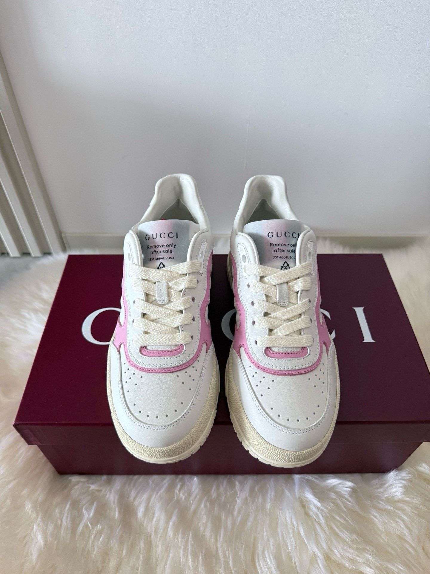 Gucci Gucci New Panda Color Sneakers Size US 6 / IT 36 - 1 Thumbnail