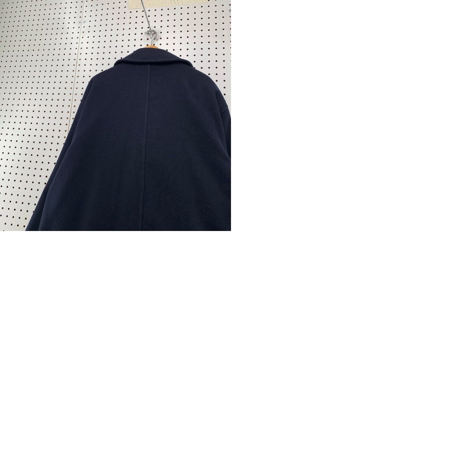 Abercrombie & Fitch Abercrombie & Fitch Wool Peacoat Men L Navy Blue Thick Heavy Double Breasted Vintage Regular Coat Size US L / EU 52-54 / 3 - 10 Thumbnail