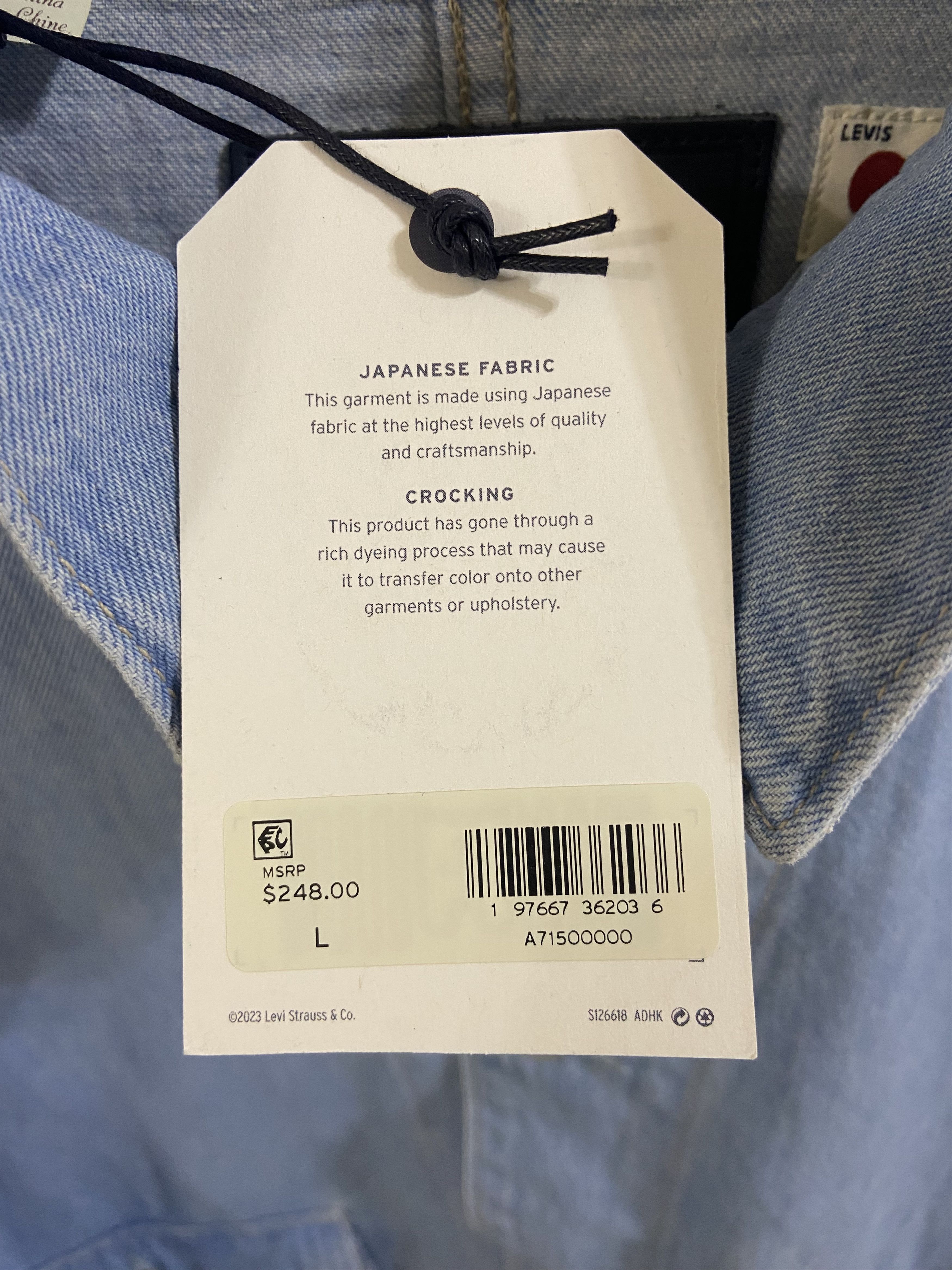 Levi's Levi’s UTILITY SELVEDGE TRUCKER JACKET Made In Japan SZ L Size US L / EU 52-54 / 3 - 5 Thumbnail