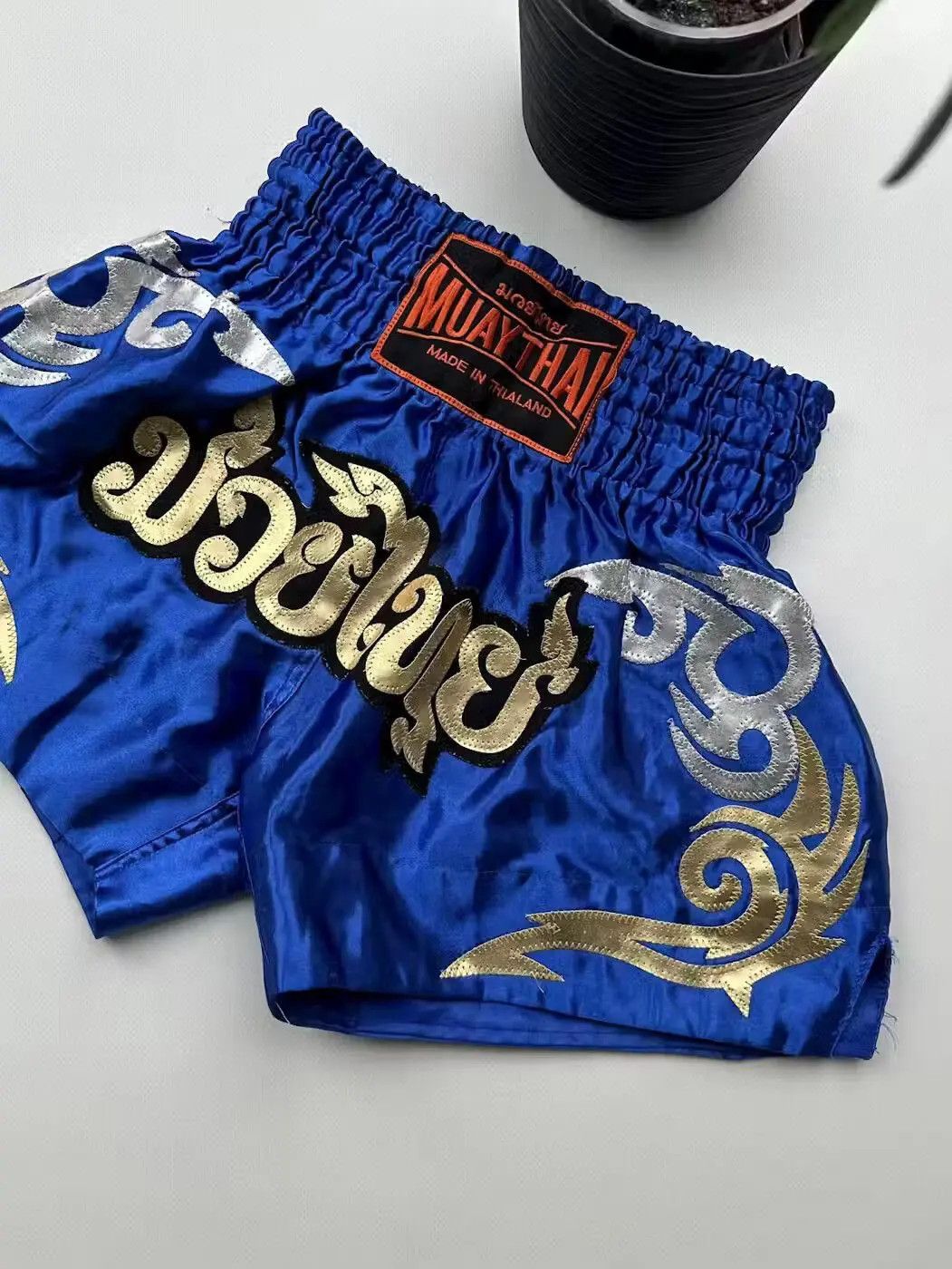Japanese Brand Vintage Muay Thai Shorts (535) Size US 30 / EU 46 - 3 Thumbnail