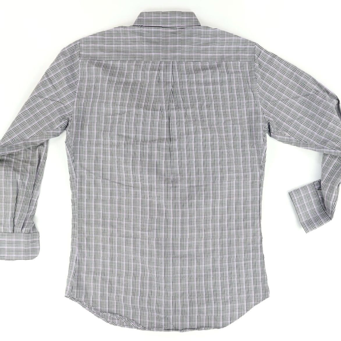 Peter Millar Peter Millar Shirt Gingham Gray Long Sleeve Button Down Men's M Size US M / EU 48-50 / 2 - 4 Thumbnail