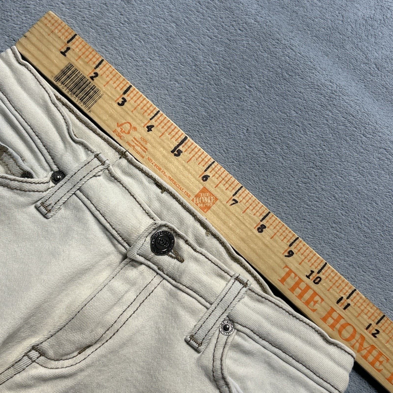Levi's Beyond Baggy Jeans Small 24x32 USA Raw Hem Flare Hamilton Size 24" / US 00 / IT 34 - 14 Thumbnail