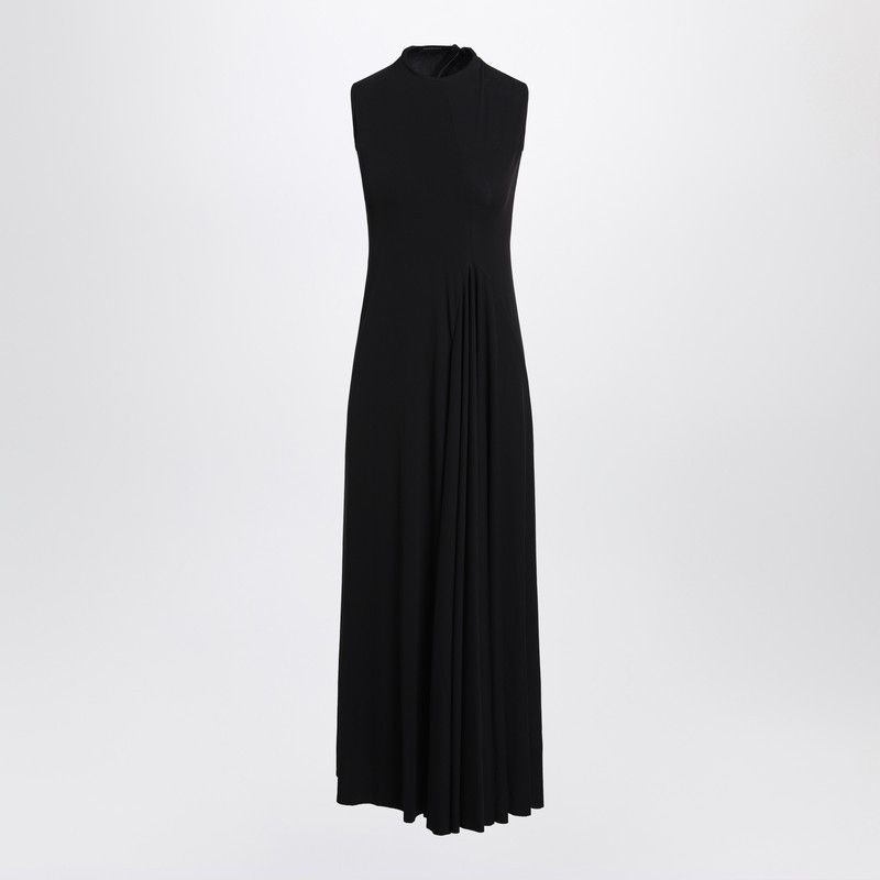 Balenciaga Balenciaga Black Sleeveless Long Dress Size ONE SIZE - 1 Thumbnail