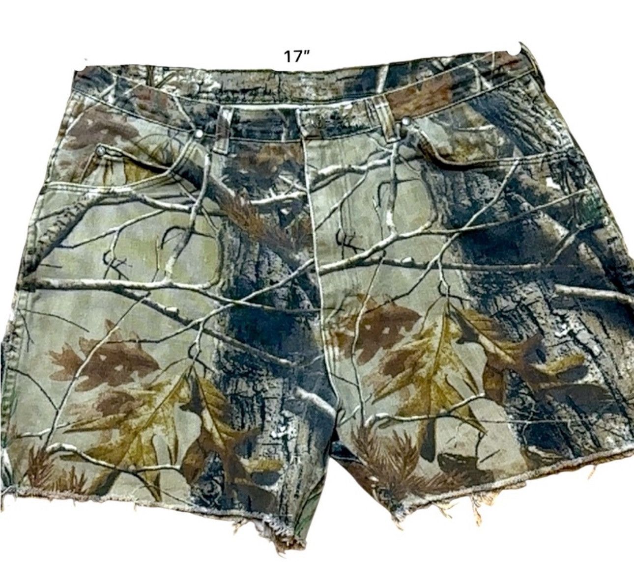 Wrangler Wrangler Pro Gear 38” Camo Realtree Hunting Cut Off Shorts Size US 38 / EU 54 - 7 Thumbnail