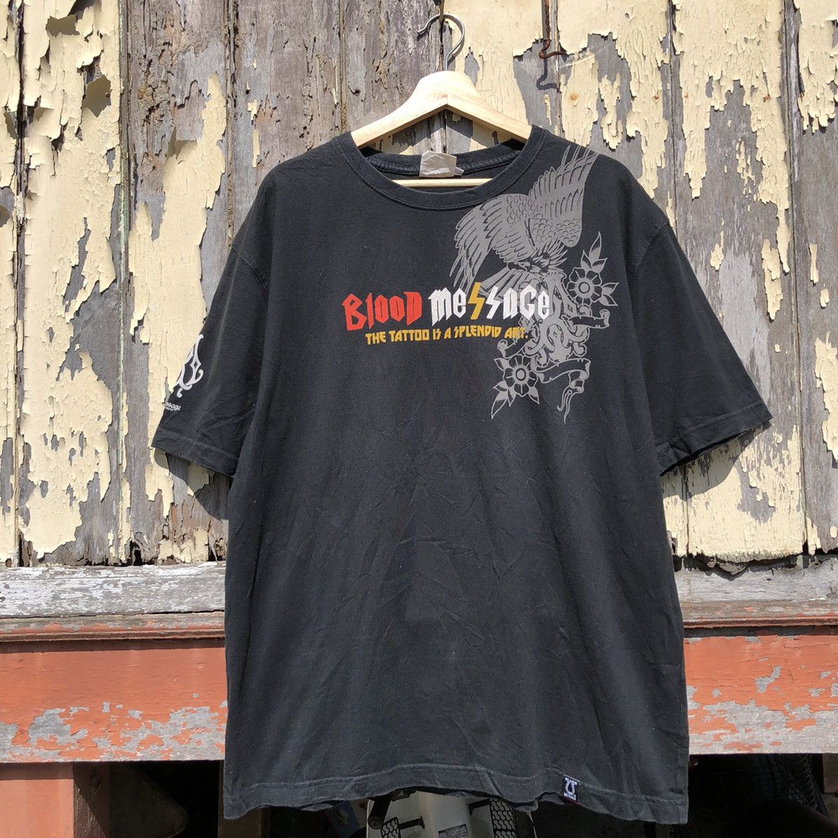 Vintage Ted Company Blood Message Tshirt Size US XL / EU 56 / 4 - 3 Thumbnail
