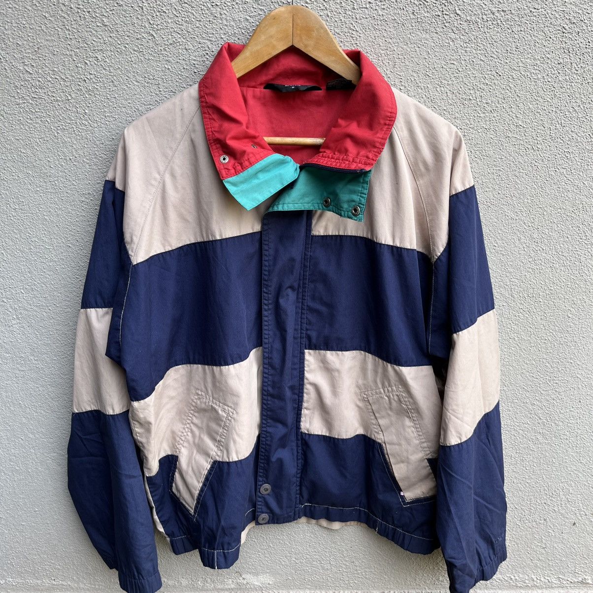 Christian Dior Monsieur CHRISTIAN DIOR two tone vintage zipper jacket Size US L / EU 52-54 / 3 - 2 Thumbnail