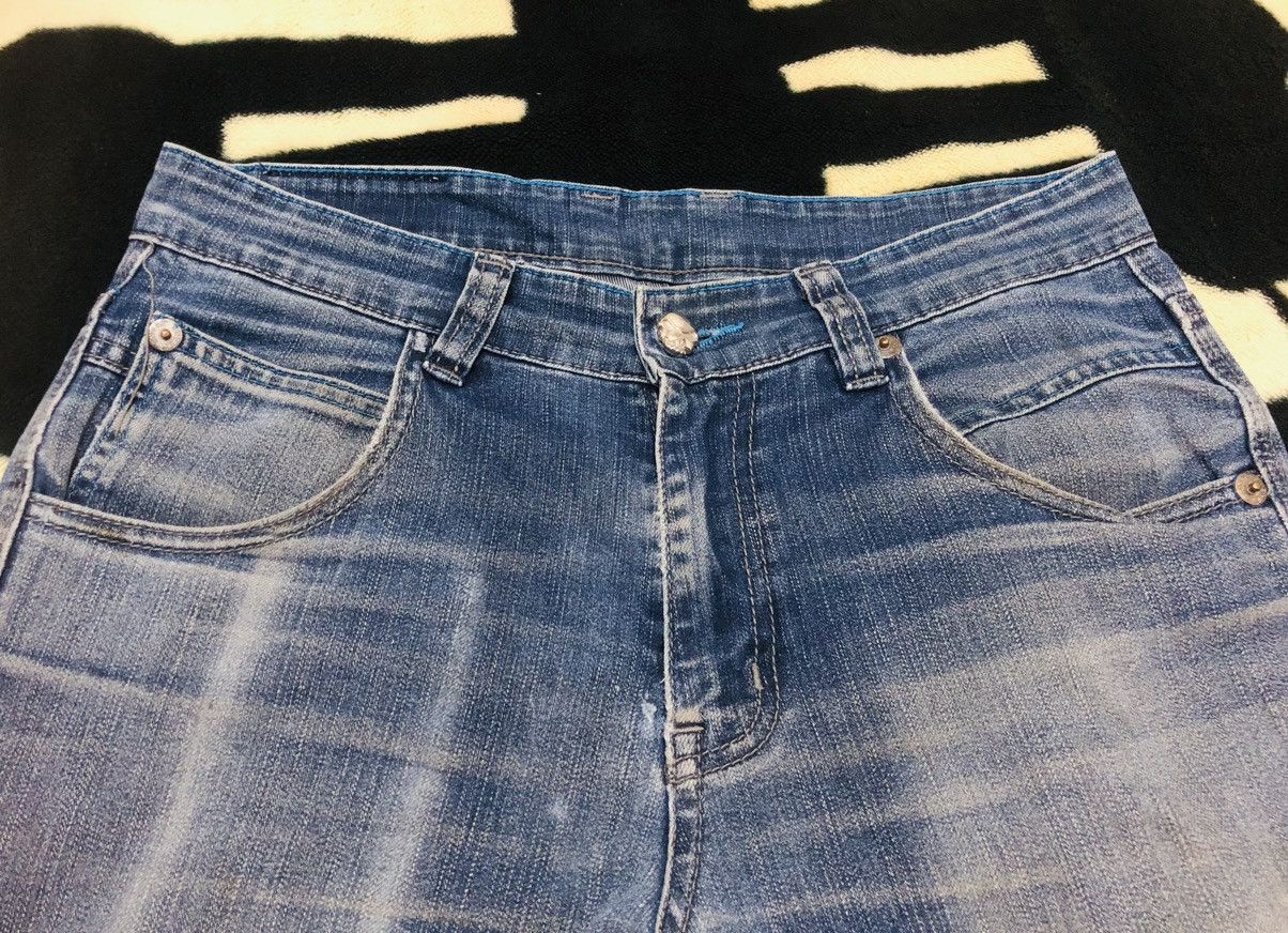 Jean Distressed Japanese brand jeans Size US 29 - 4 Thumbnail